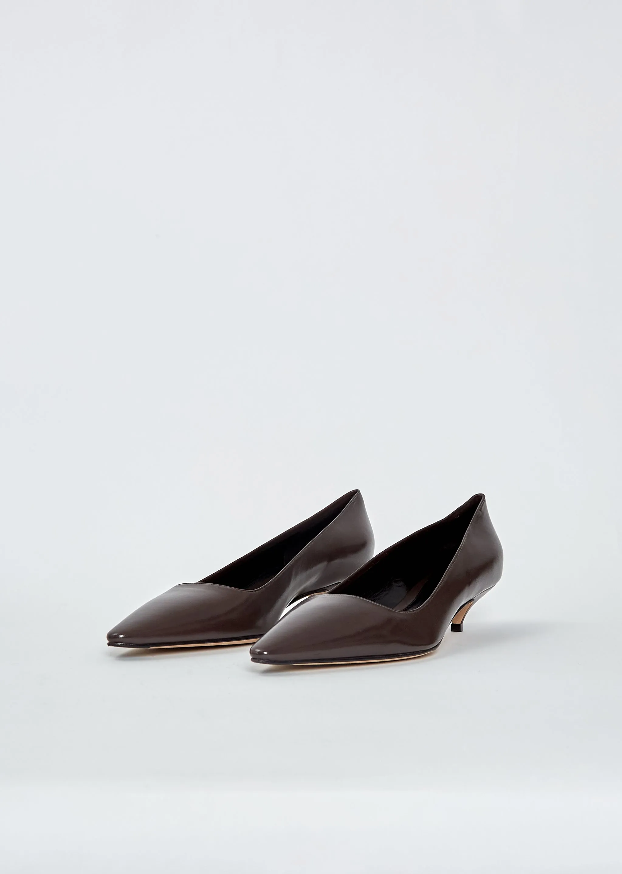 Liisa Leather Kitten Three Heel sold by La Garconne product image thumbnail 2