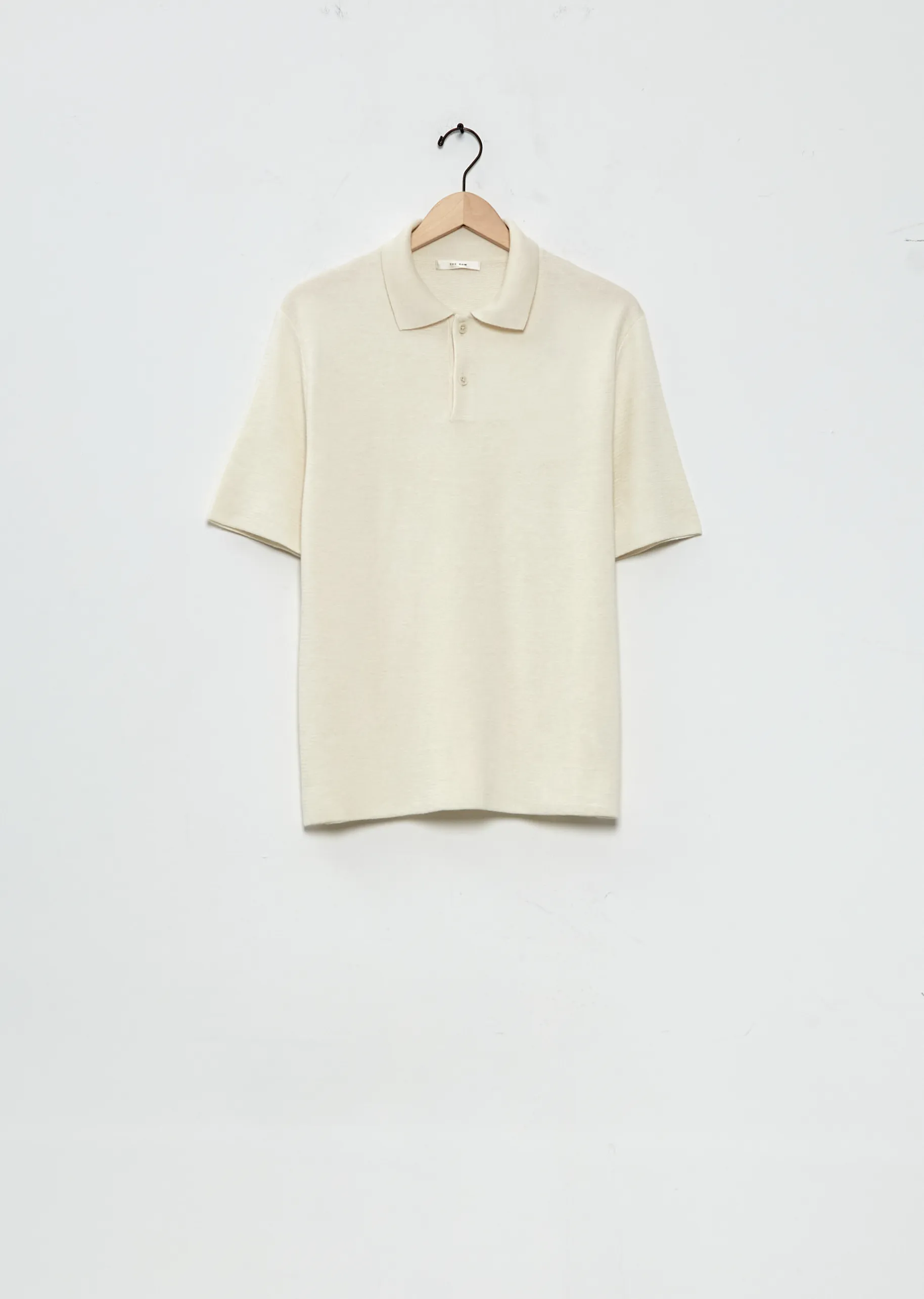 Ravi Cashmere Polo Top sold by La Garconne