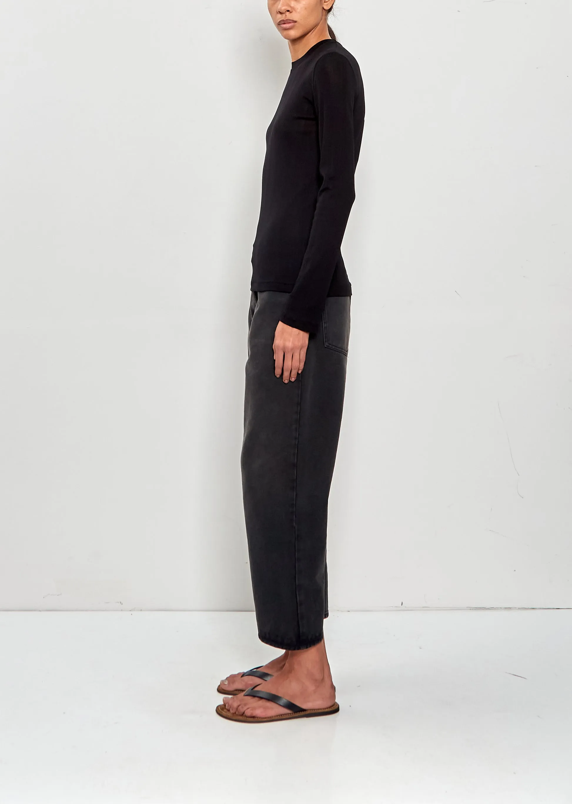 Dantea Cotton Top — Black sold by La Garconne product image thumbnail 2