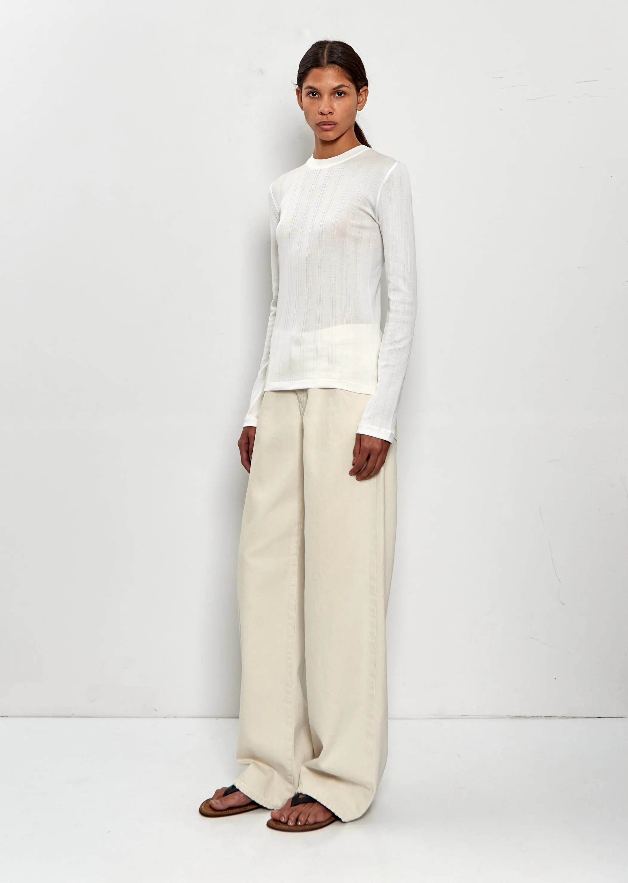 Dantea Cotton Top — Ivory sold by La Garconne product image thumbnail 4