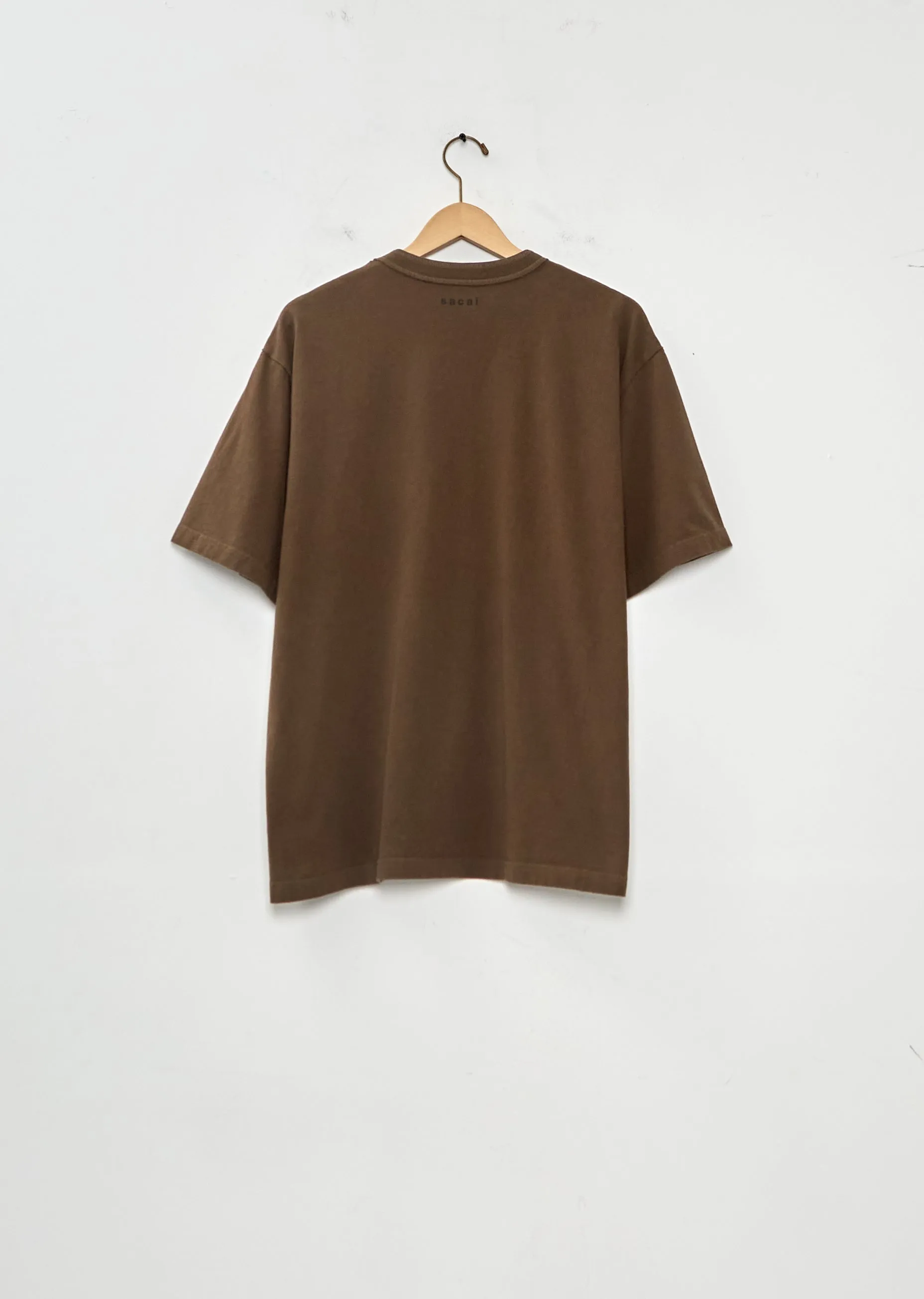 Cotton Jersey T-Shirt — Brown sold by La Garconne product image thumbnail 2