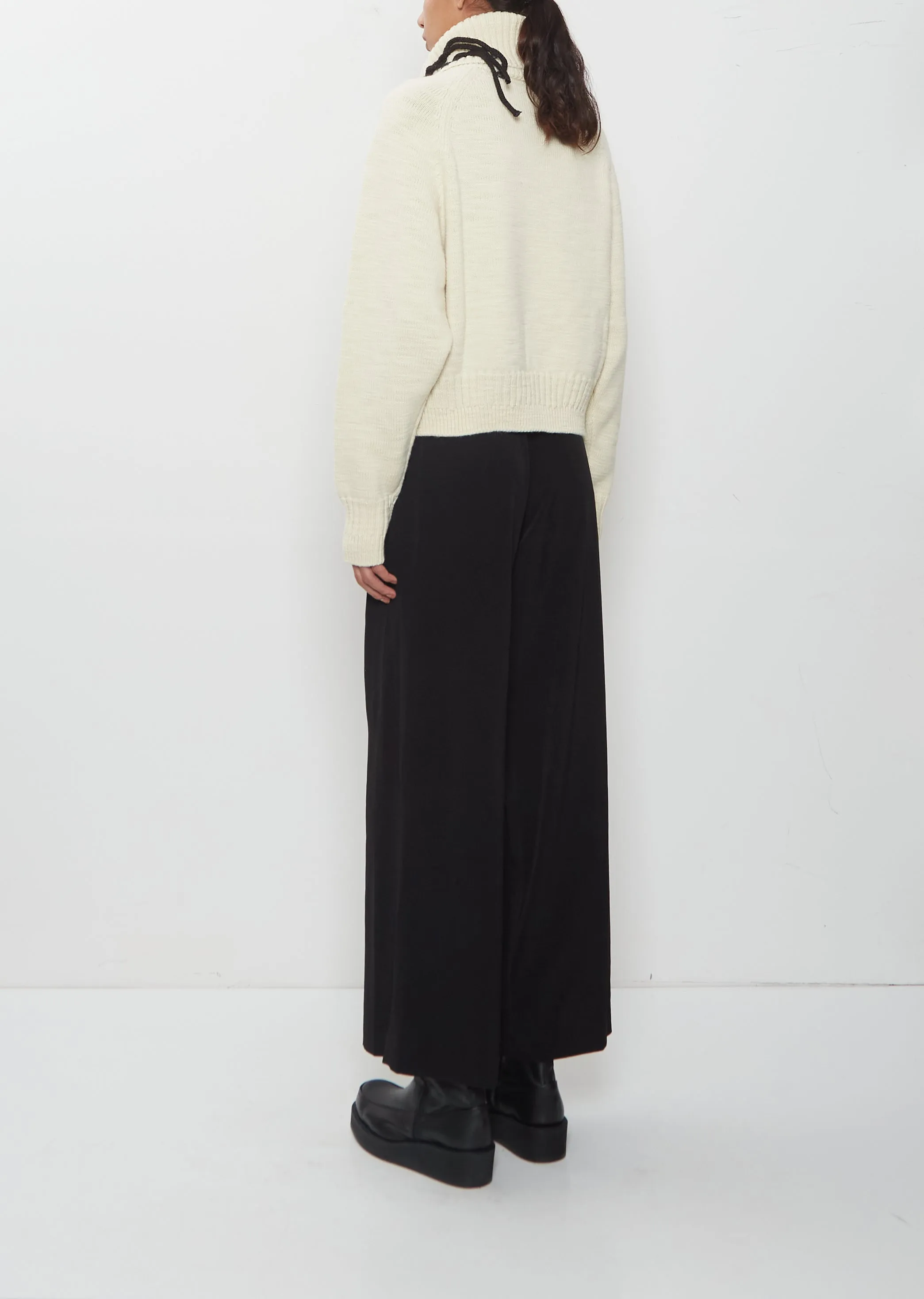 Toggle Detail Turtleneck Sweater sold by La Garconne product image thumbnail 3