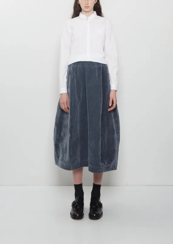 Carla Velvet Skirt made by Bergfabel