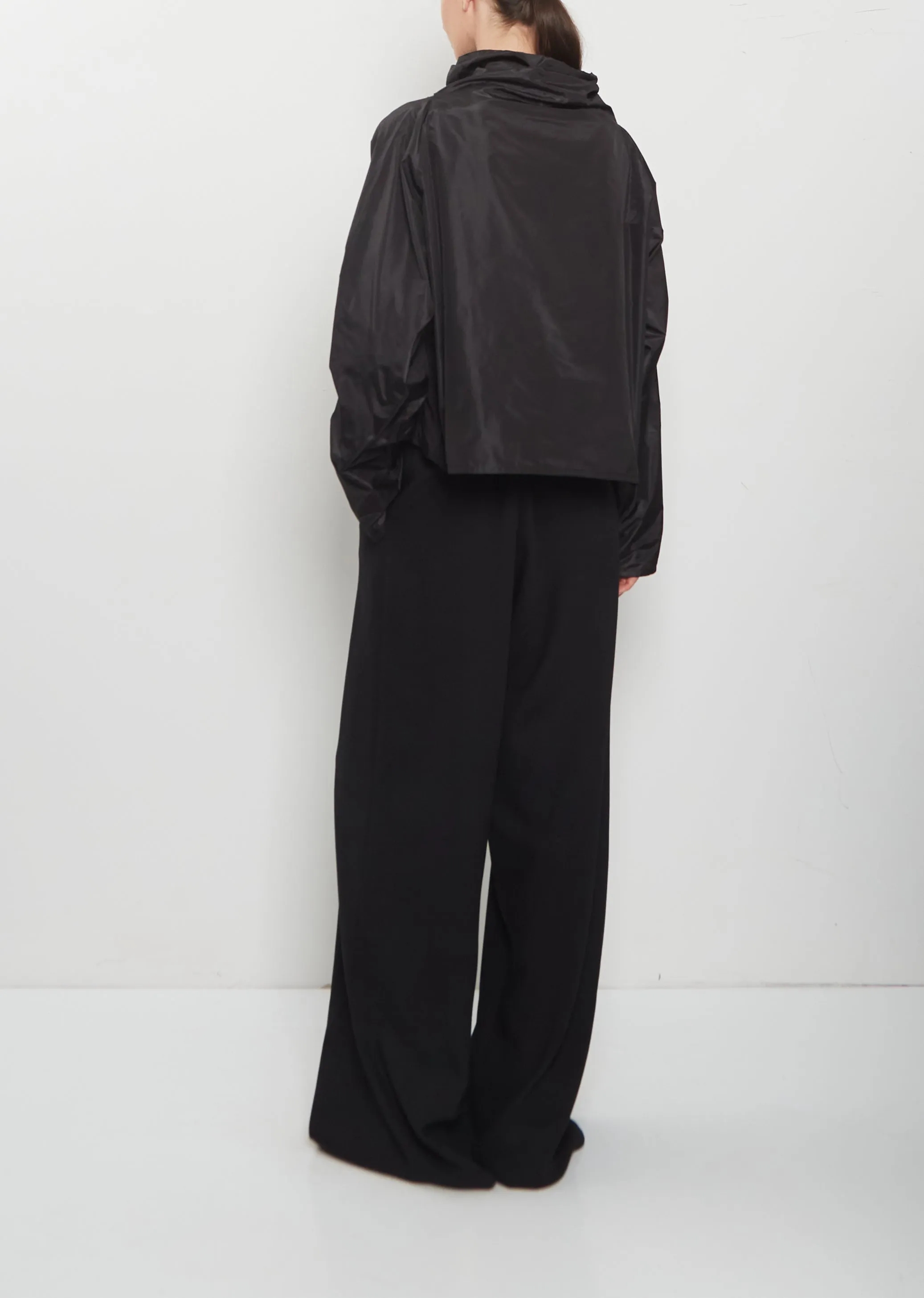 Silk Batwing T-Neck Top sold by La Garconne product image thumbnail 3