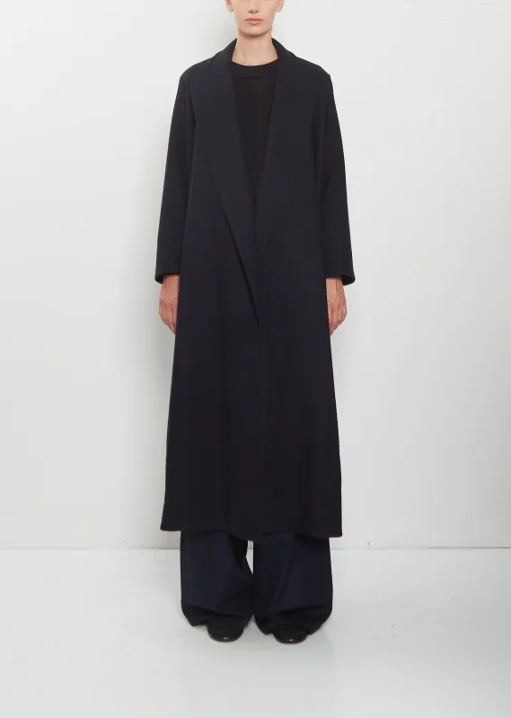 Herringbone Cashmere Long Coat made by Dusan