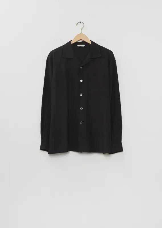 Linen Hawaiian Shirt made by La Garconne