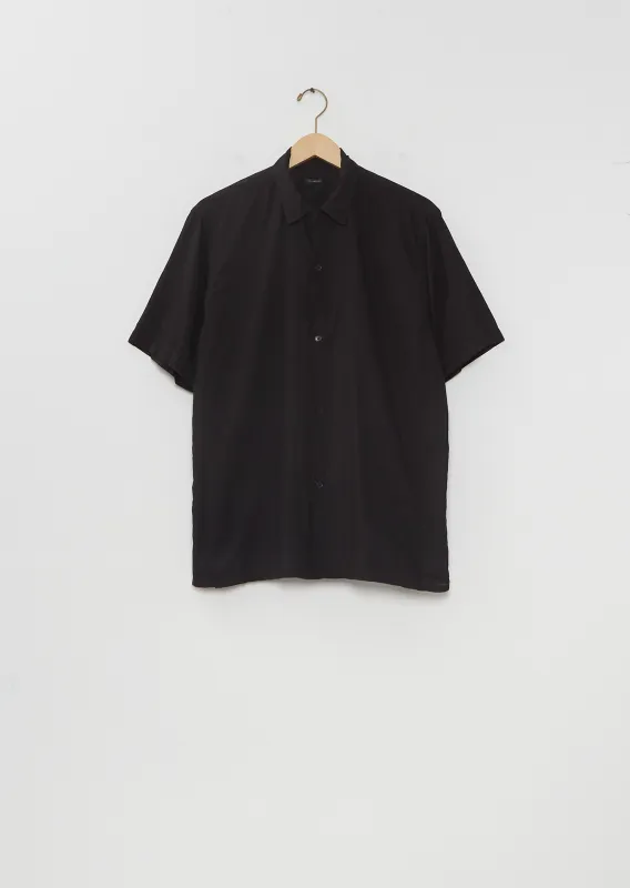 Open Collar Cotton Khadi Shirt made by La Garconne