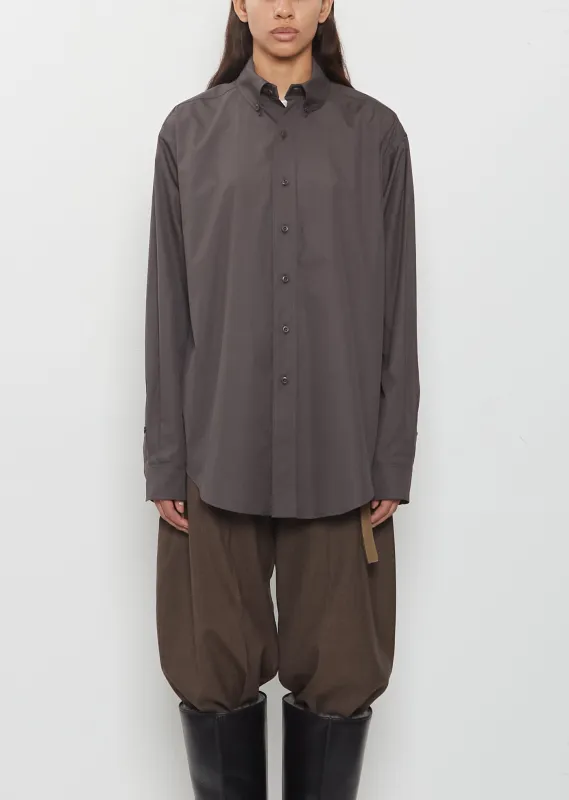 Button-Down Cotton Shirt made by Rier