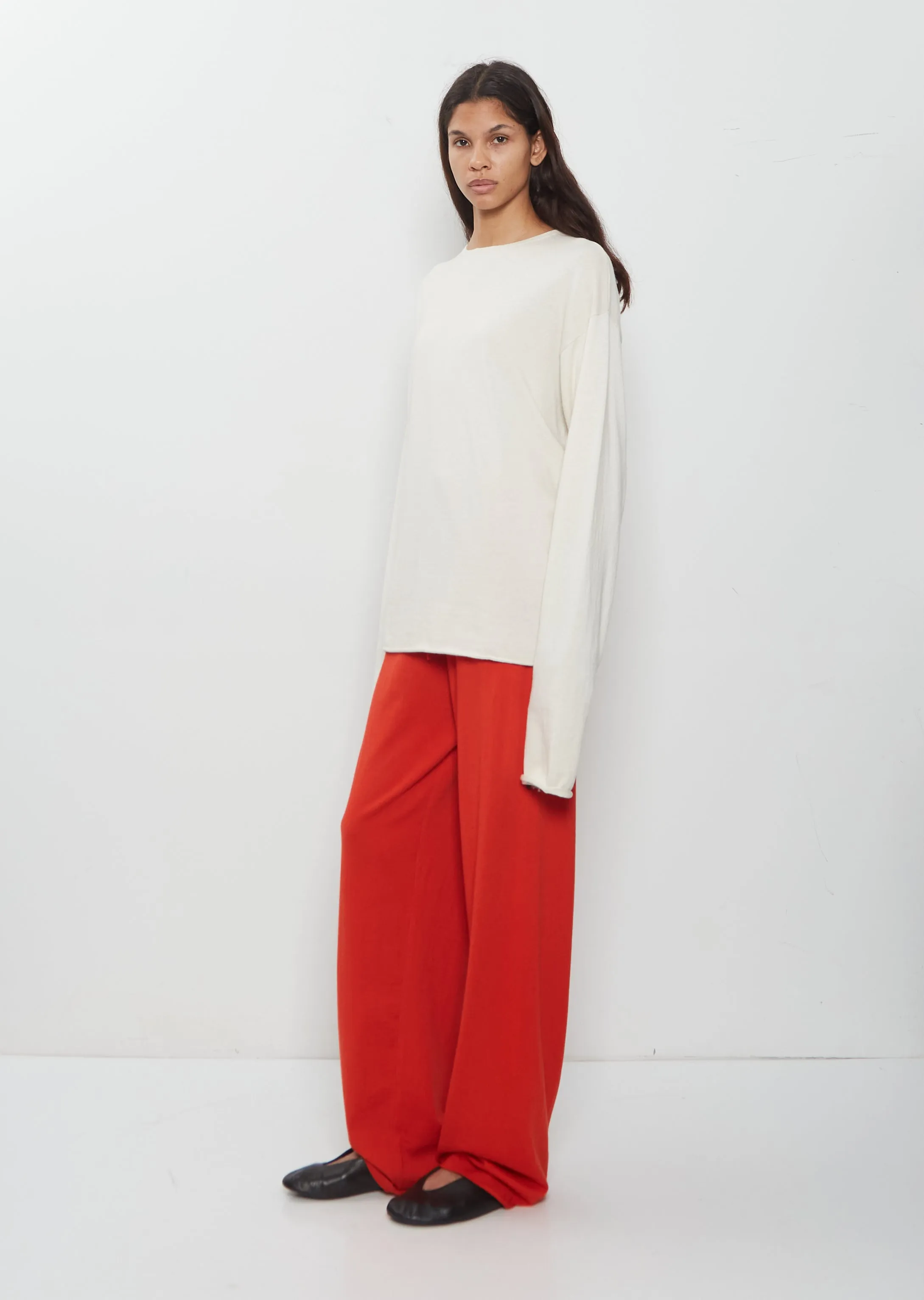 n°347 Aries Cotton Cashmere Sweater — Bone sold by La Garconne product image thumbnail 4