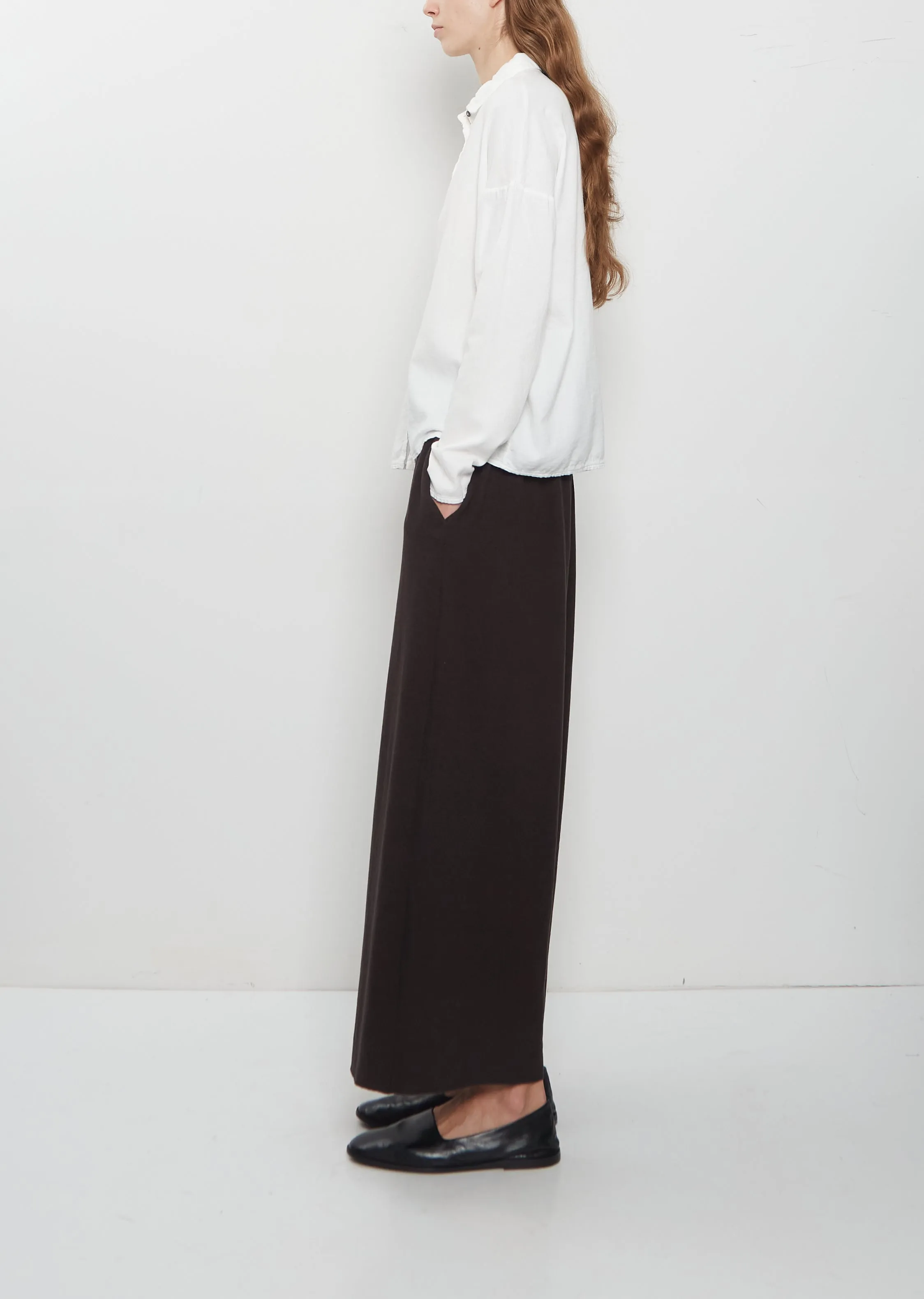 Light Cotton Short Collar Shirt — Milk sold by La Garconne product image thumbnail 2