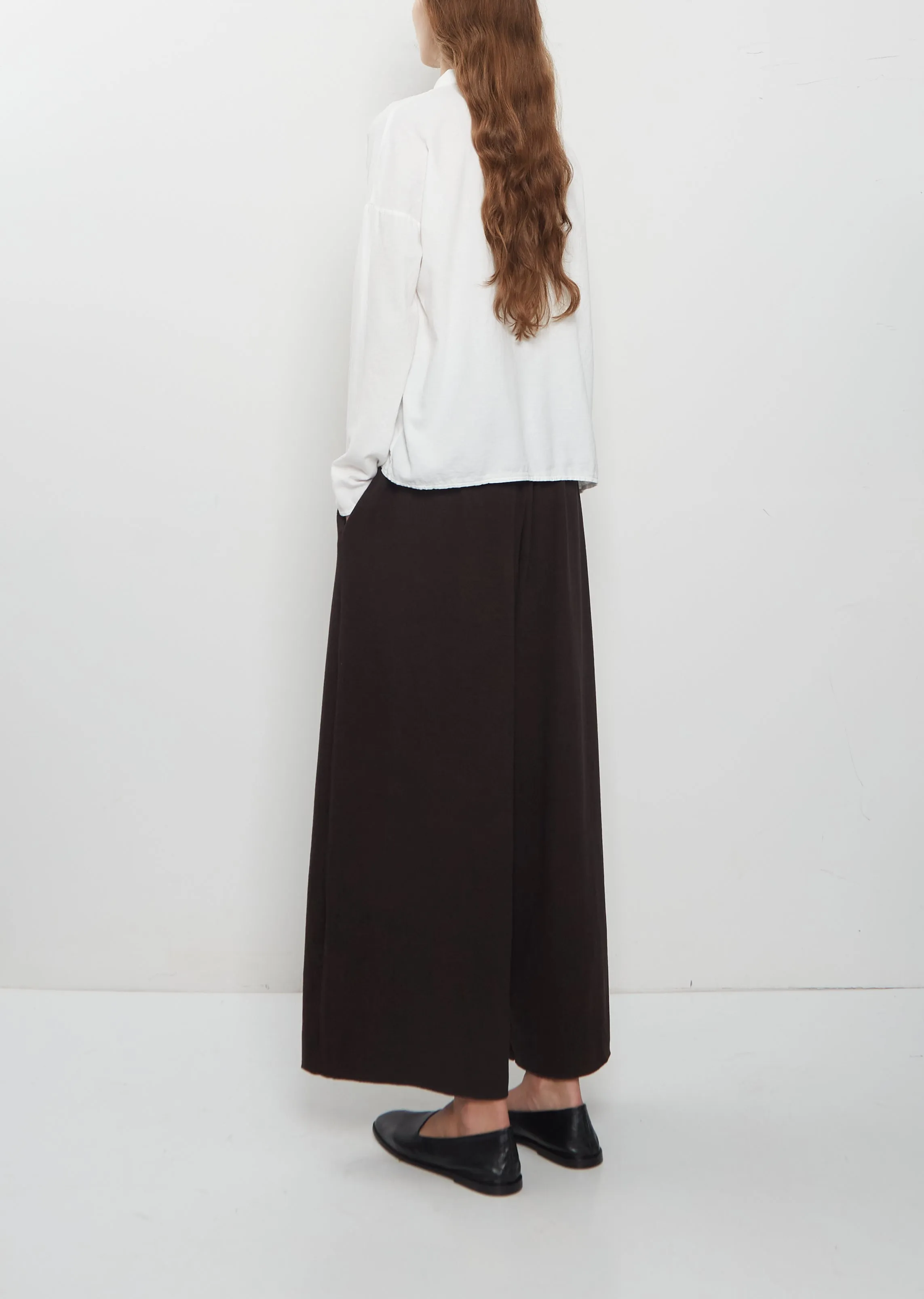 Light Cotton Short Collar Shirt — Milk sold by La Garconne product image thumbnail 3