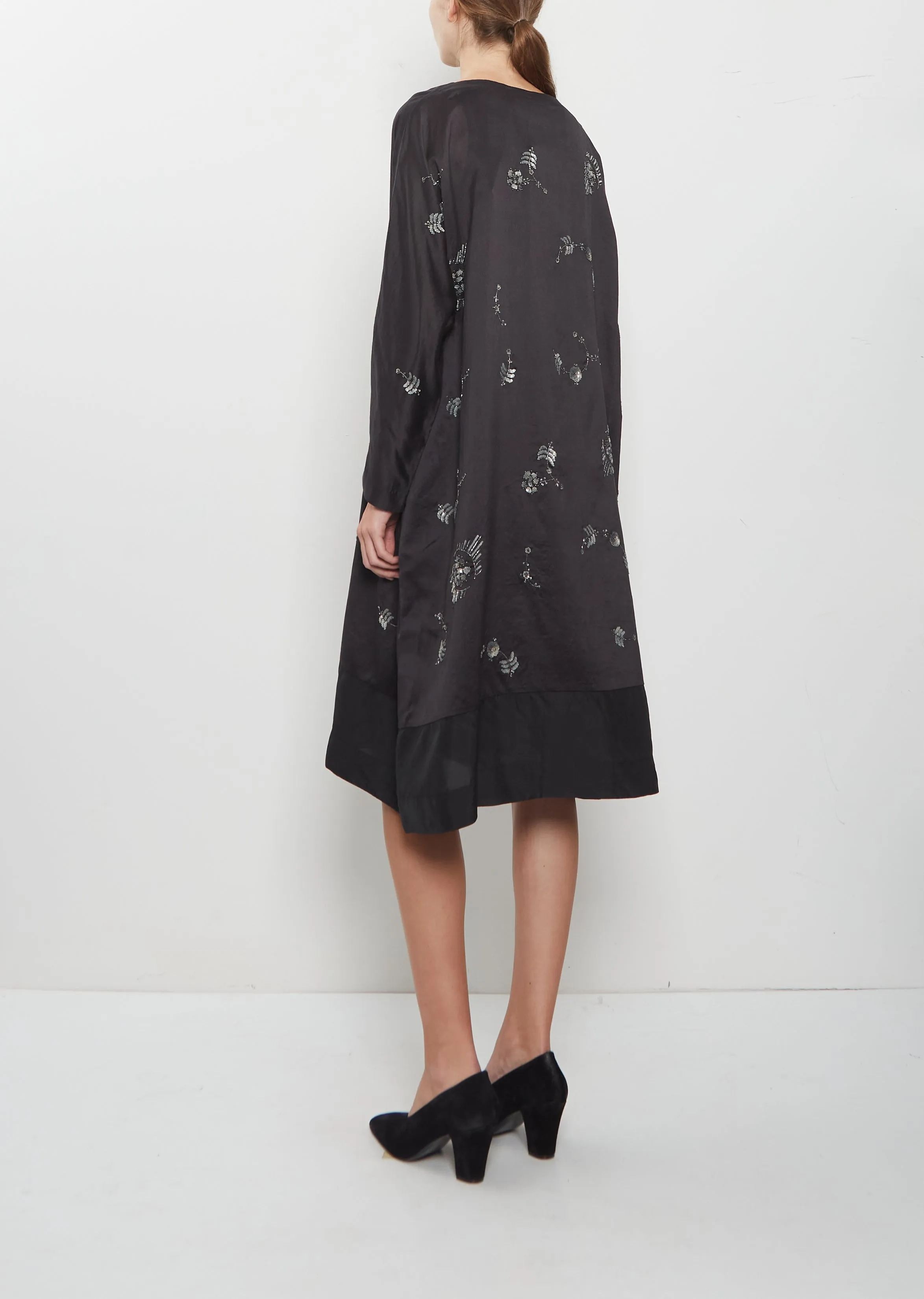 Boat Neck Silk Cotton Dress sold by La Garconne product image thumbnail 3
