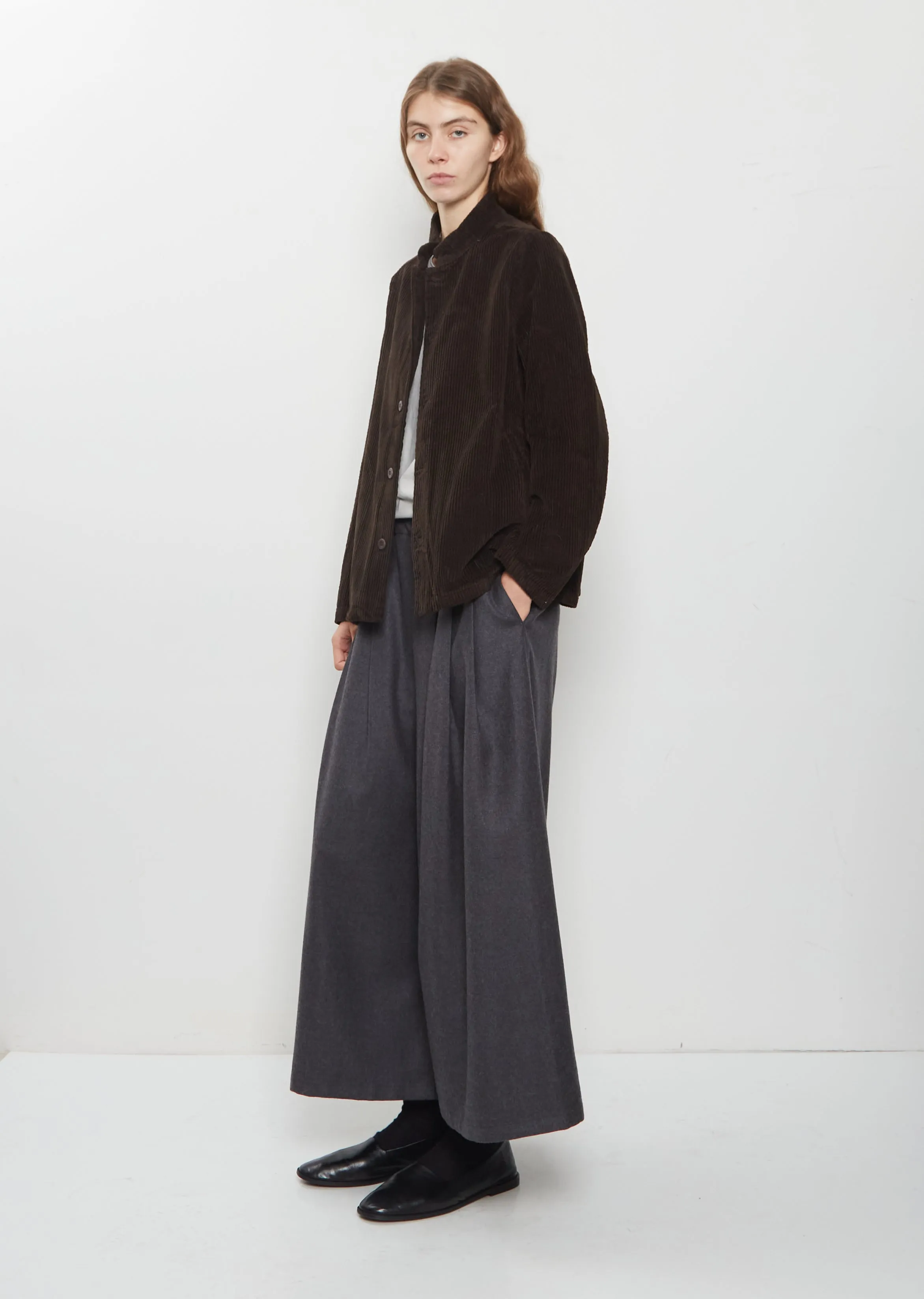 Pireo Velluto Cotton Jacket — Cacao sold by La Garconne product image thumbnail 4