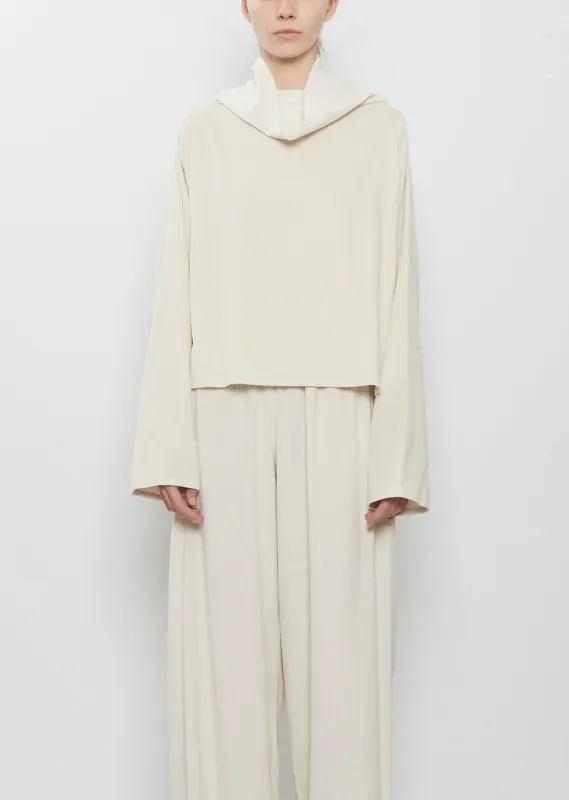 Corduroy Batwing T-Neck Oversized Shirt made by Dusan