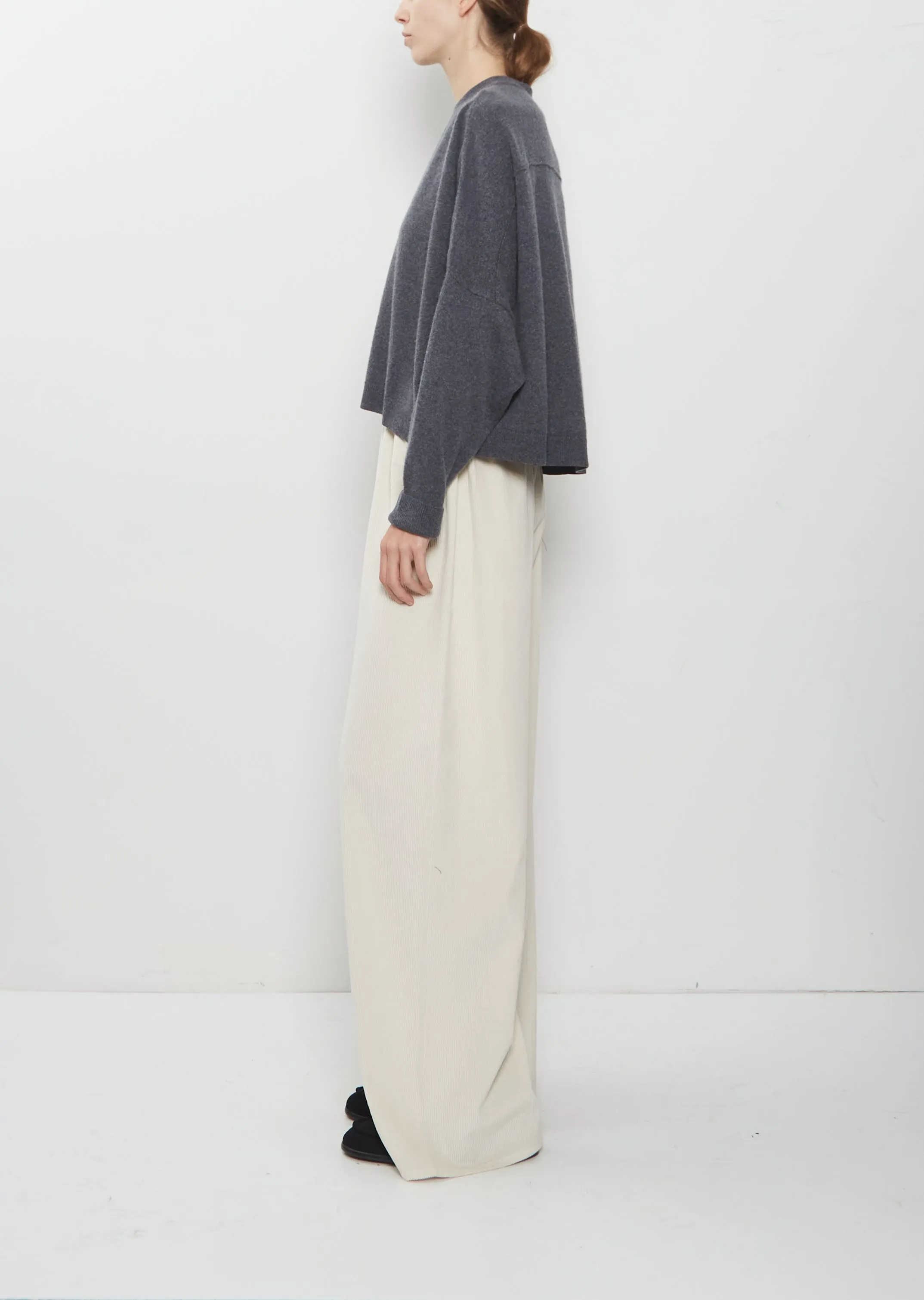 Cashmere Iconic Crewneck Sweater sold by La Garconne product image thumbnail 2