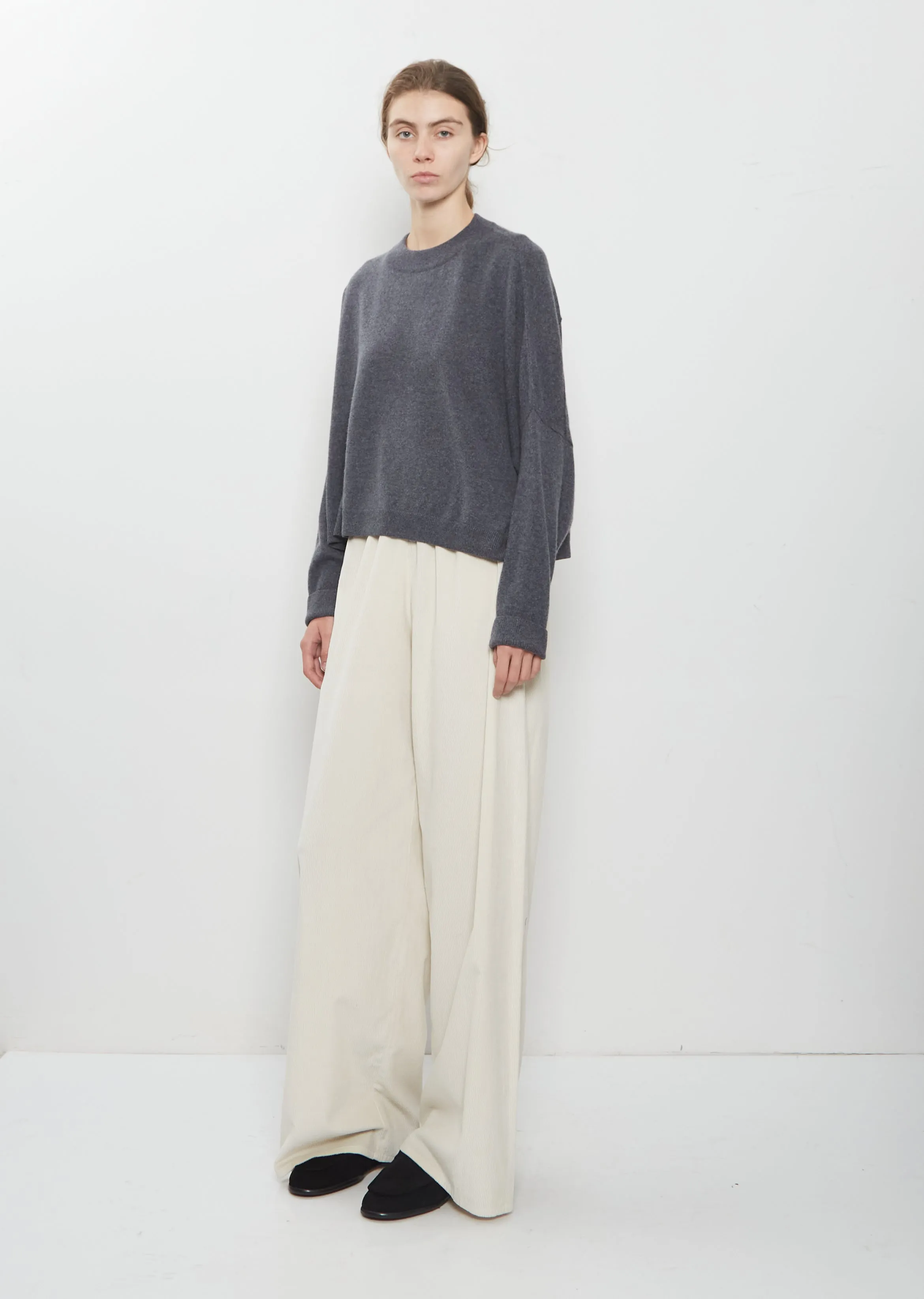 Cashmere Iconic Crewneck Sweater sold by La Garconne product image thumbnail 4