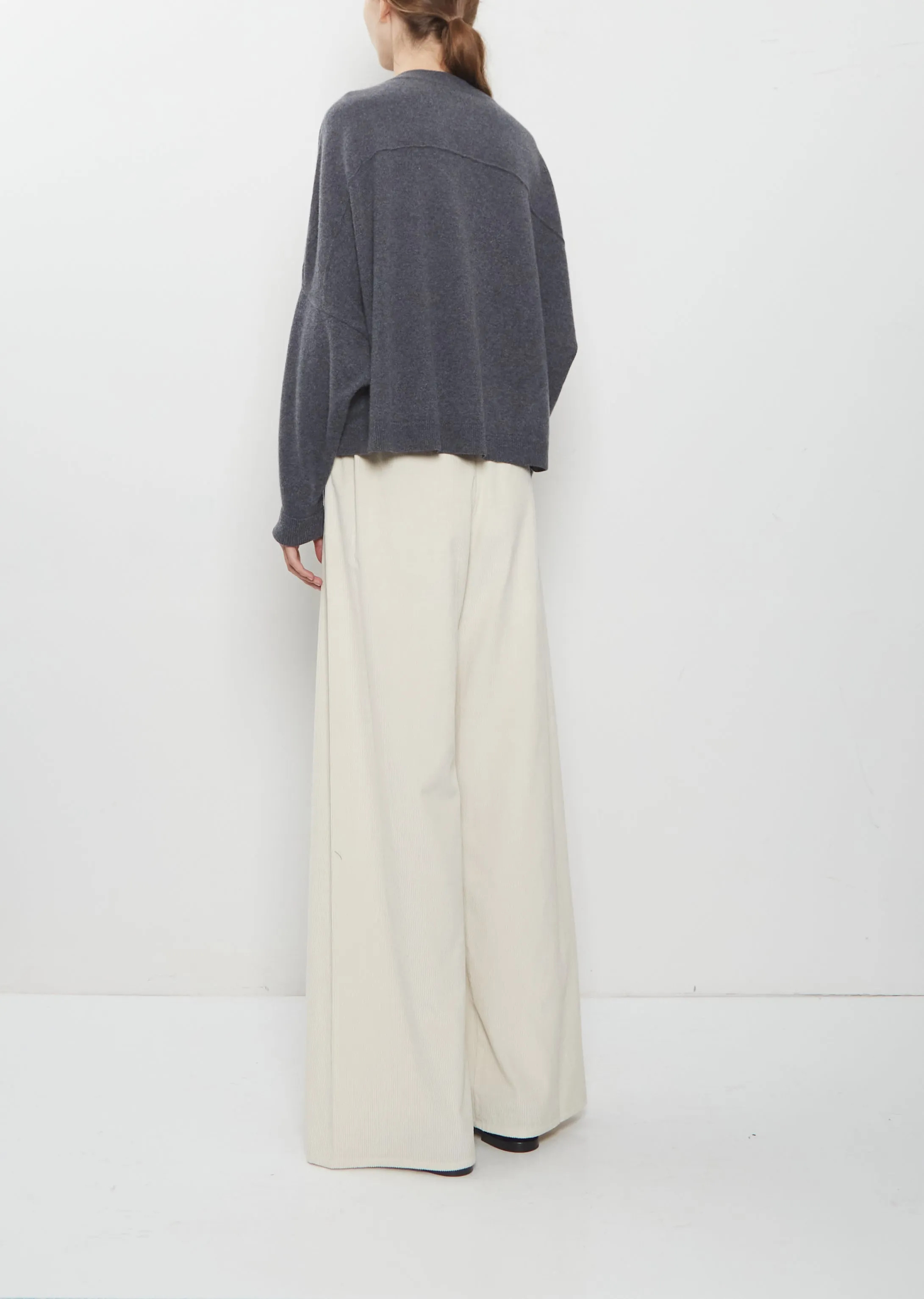 Cashmere Iconic Crewneck Sweater sold by La Garconne product image thumbnail 3