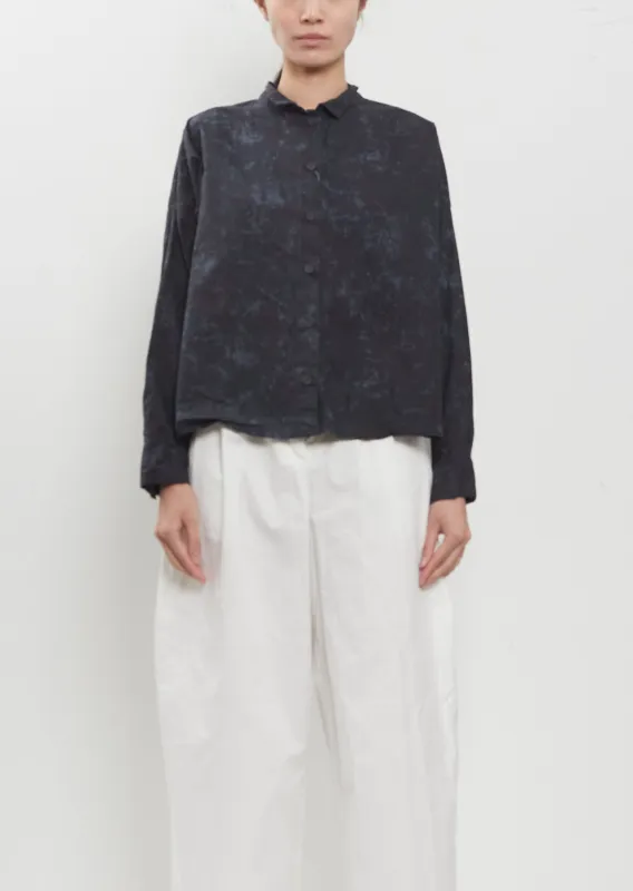 Maya Cotton Shirt — Blur Flower made by Bergfabel