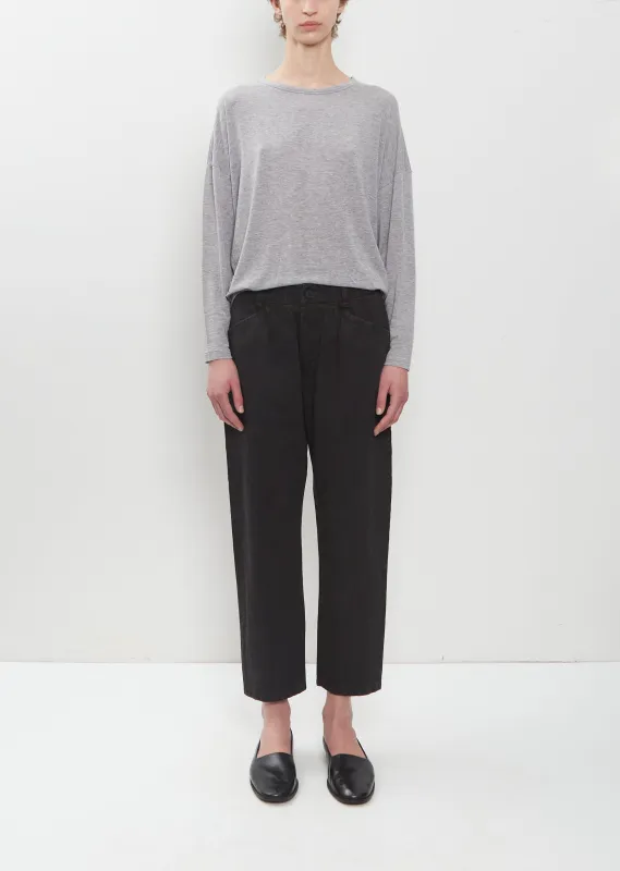 Organic Cotton Linen Loose Pants made by Pas de Calais