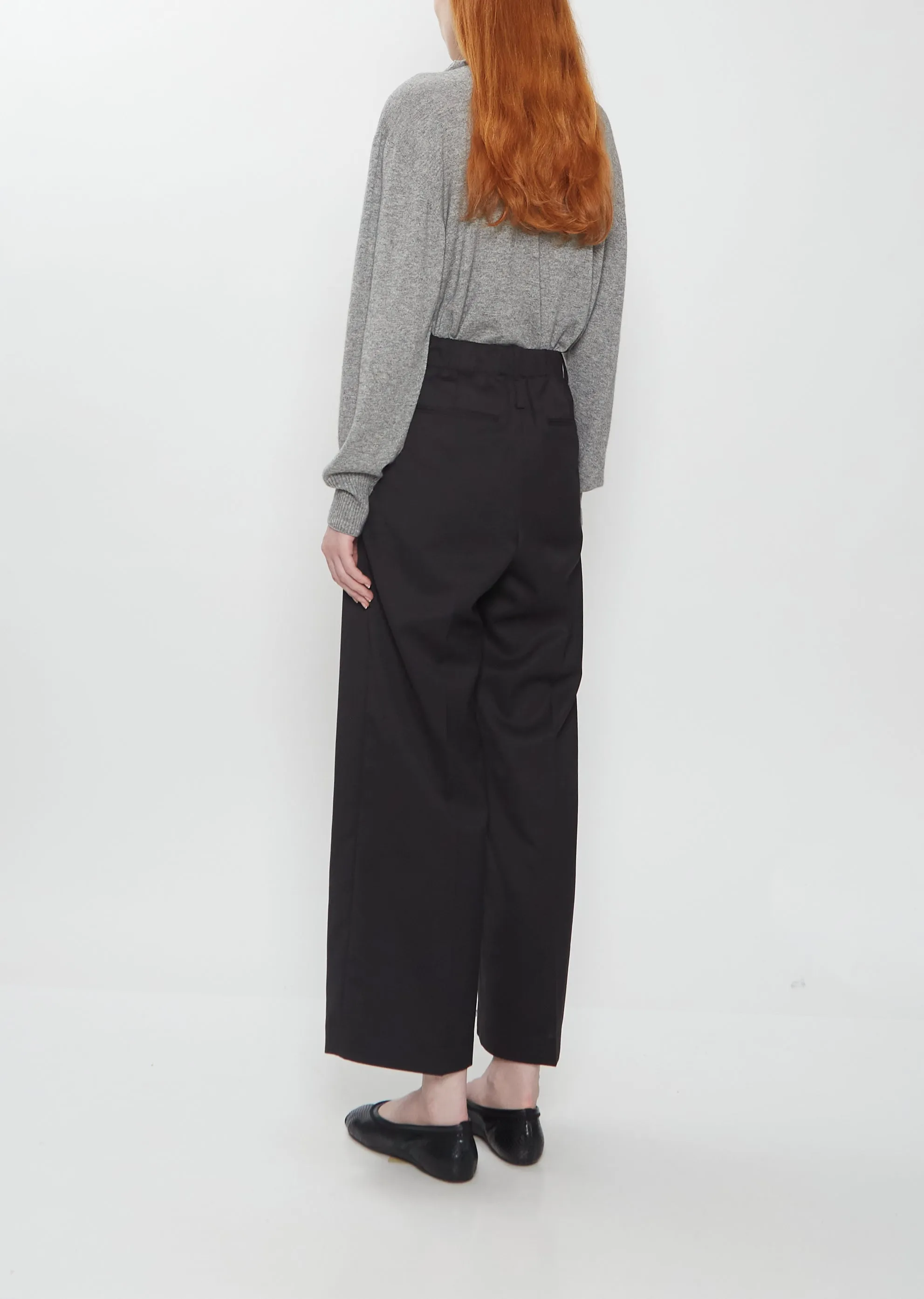 Lustrous Wool Pants sold by La Garconne product image thumbnail 3