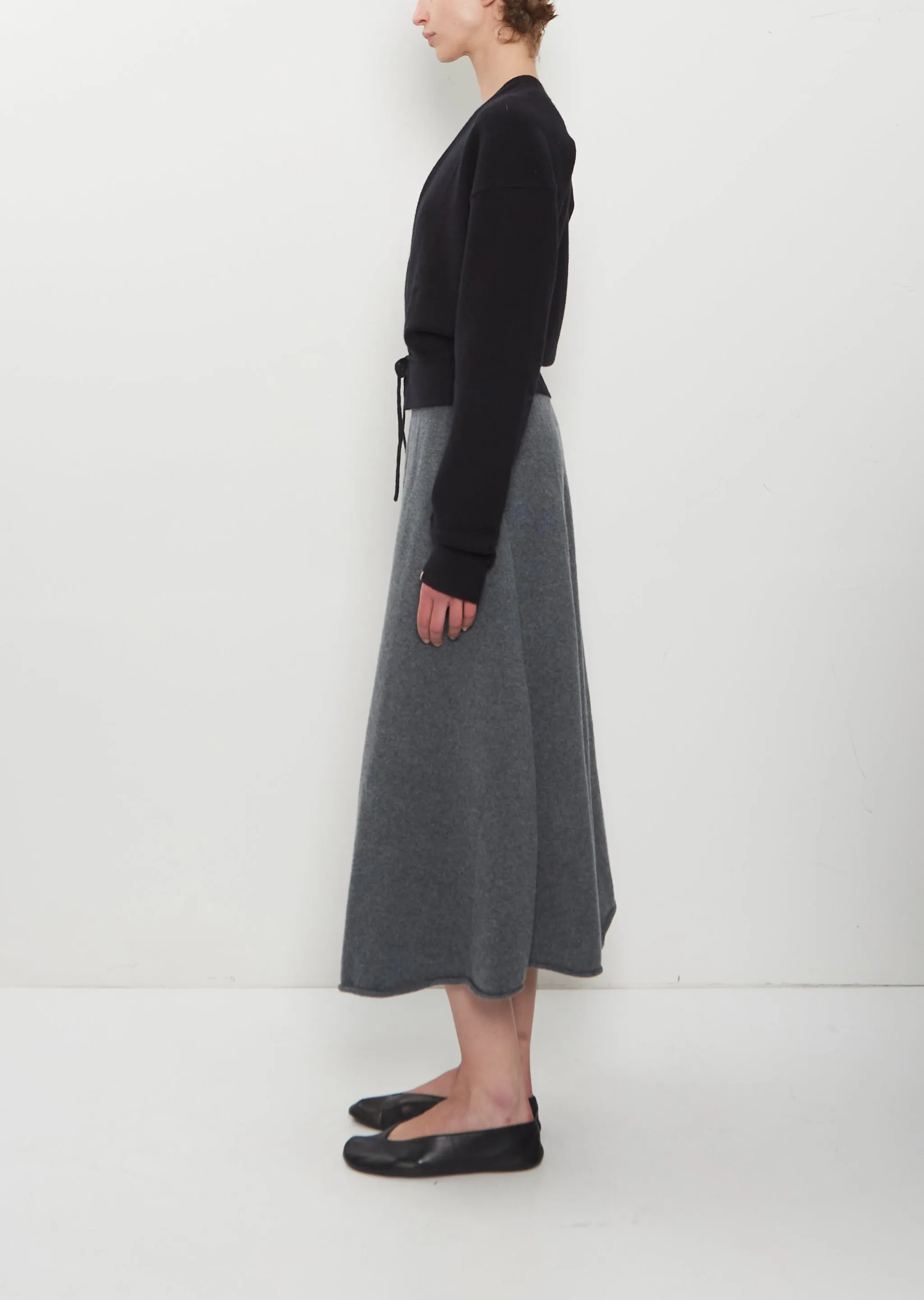 n°388 Ease Cashmere Midi Skirt sold by La Garconne product image thumbnail 2