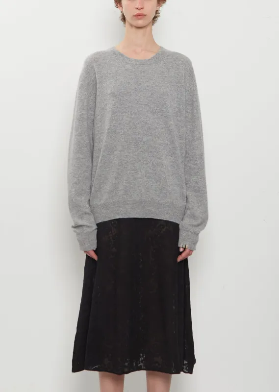n°397 Bis Cashmere Crewneck — Goat made by extreme cashmere