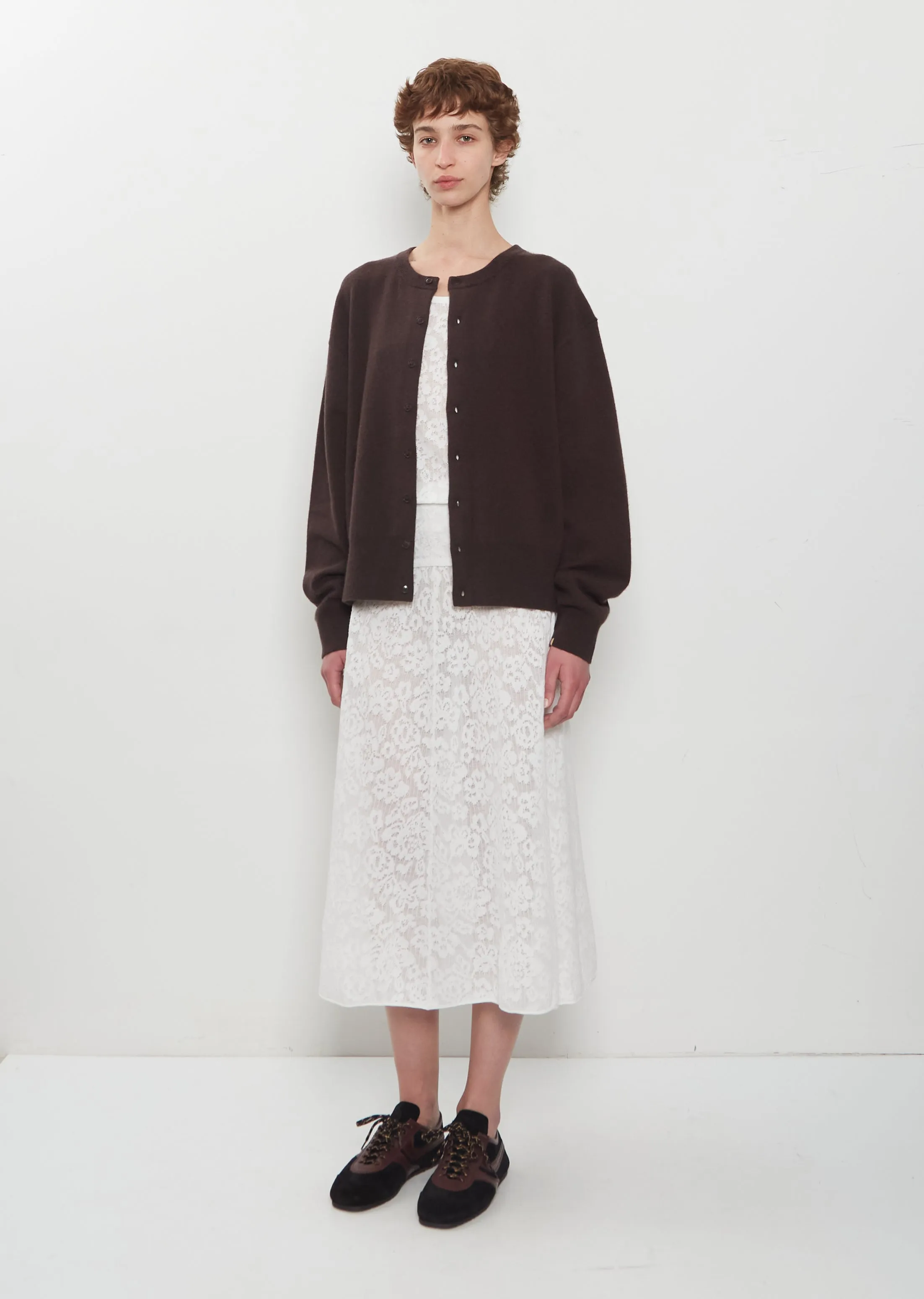 n°436 Luce Cashmere Button Up Cardigan sold by La Garconne product image thumbnail 4
