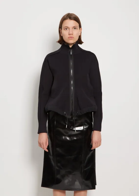 Knit Blouson sold by La Garconne