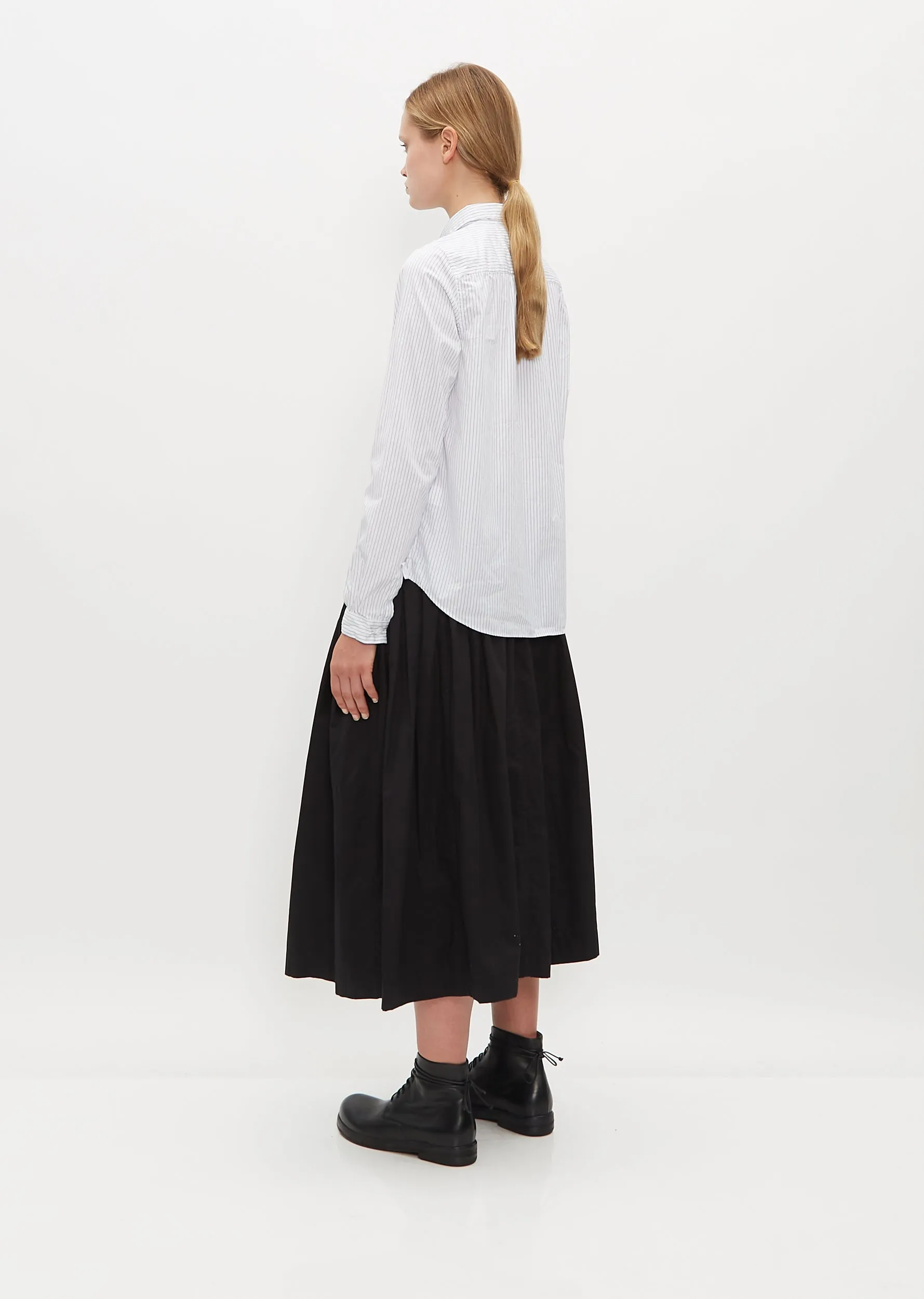 Short Tyrol Shirt — Stripe sold by La Garconne product image thumbnail 3