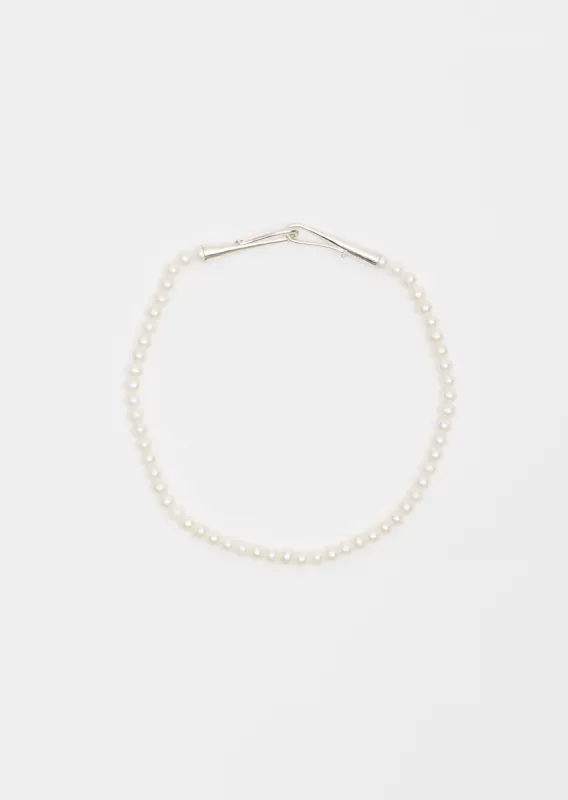 Grecian Collar — White Pearl sold by La Garconne