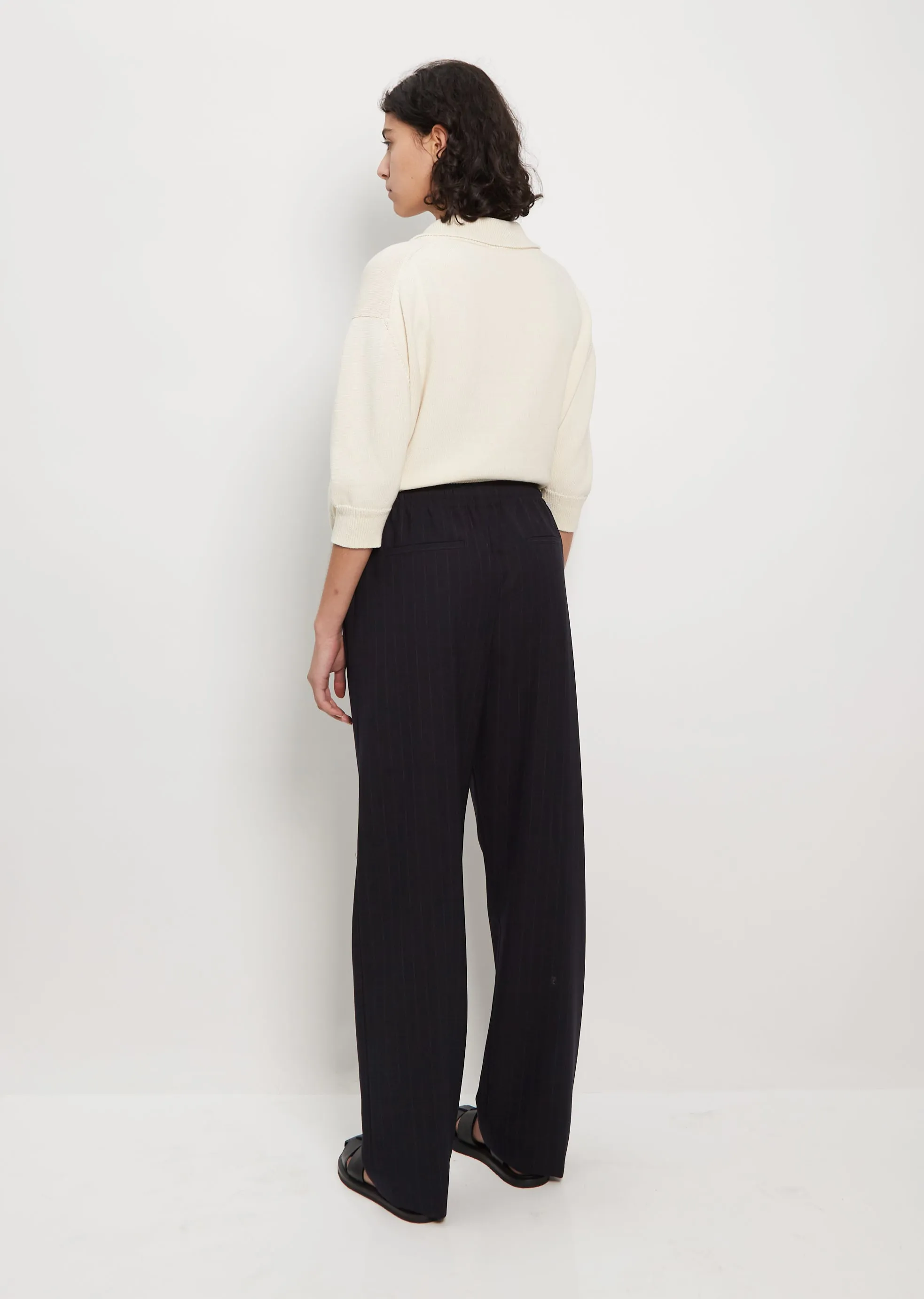 Wool Pull On Trouser sold by La Garconne product image thumbnail 3