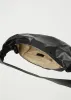 Large Soft Croissant — Black sold by La Garconne