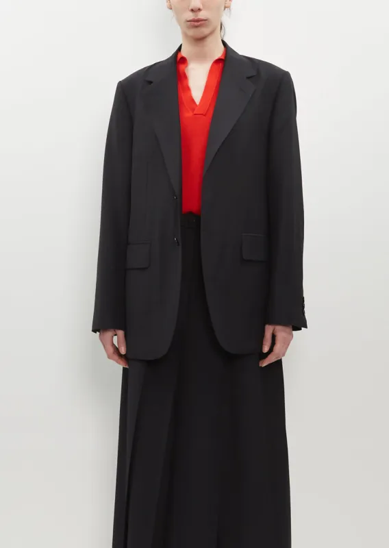 Tropical Wool Kid Mohair Jacket sold by La Garconne