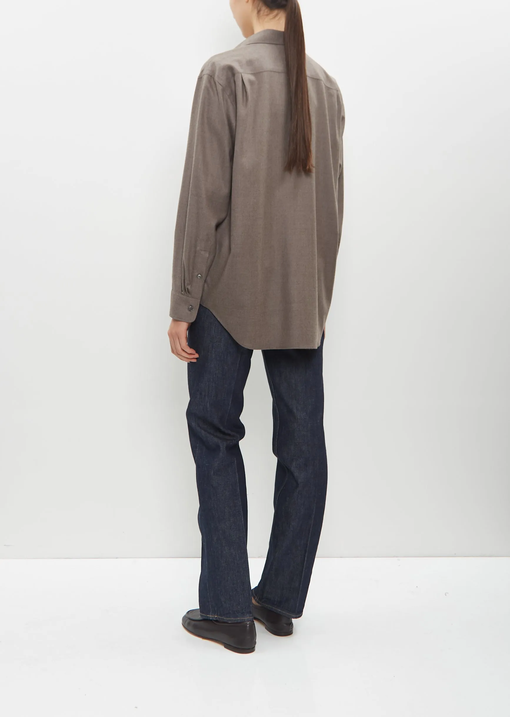 Super Light Wool Shirt sold by La Garconne product image thumbnail 3