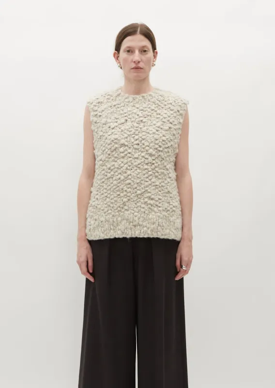 Handknit Matta Shell sold by La Garconne