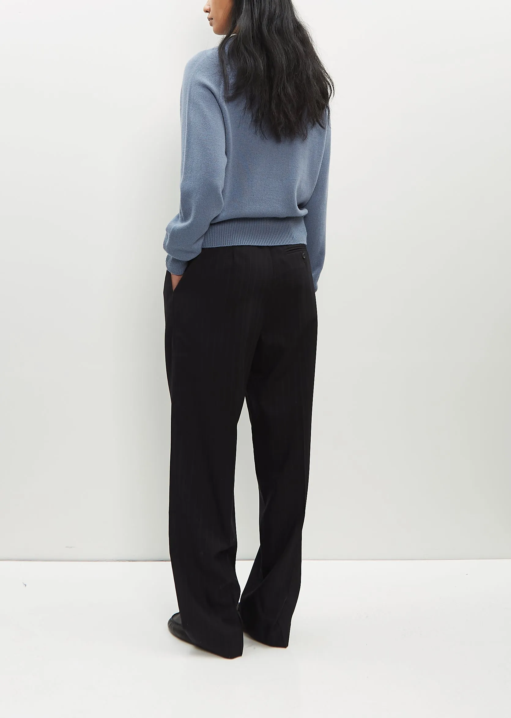 Classic Cashmere-Cotton Crewneck sold by La Garconne product image thumbnail 3