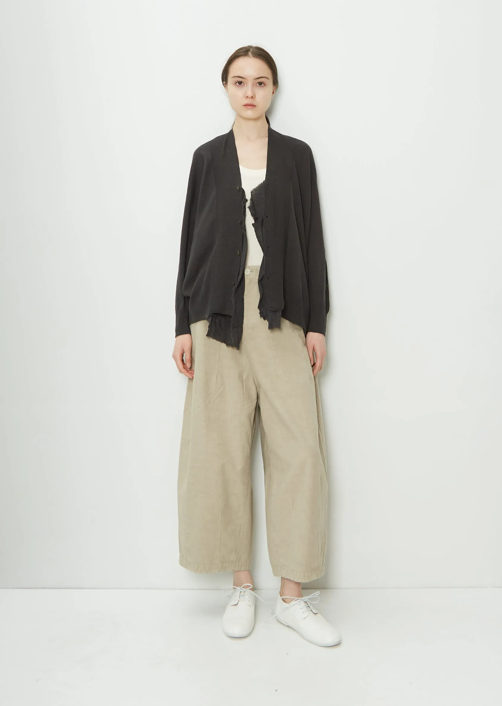 Botanical Dye Cardigan Knit — Charcoal sold by La Garconne product image thumbnail 5