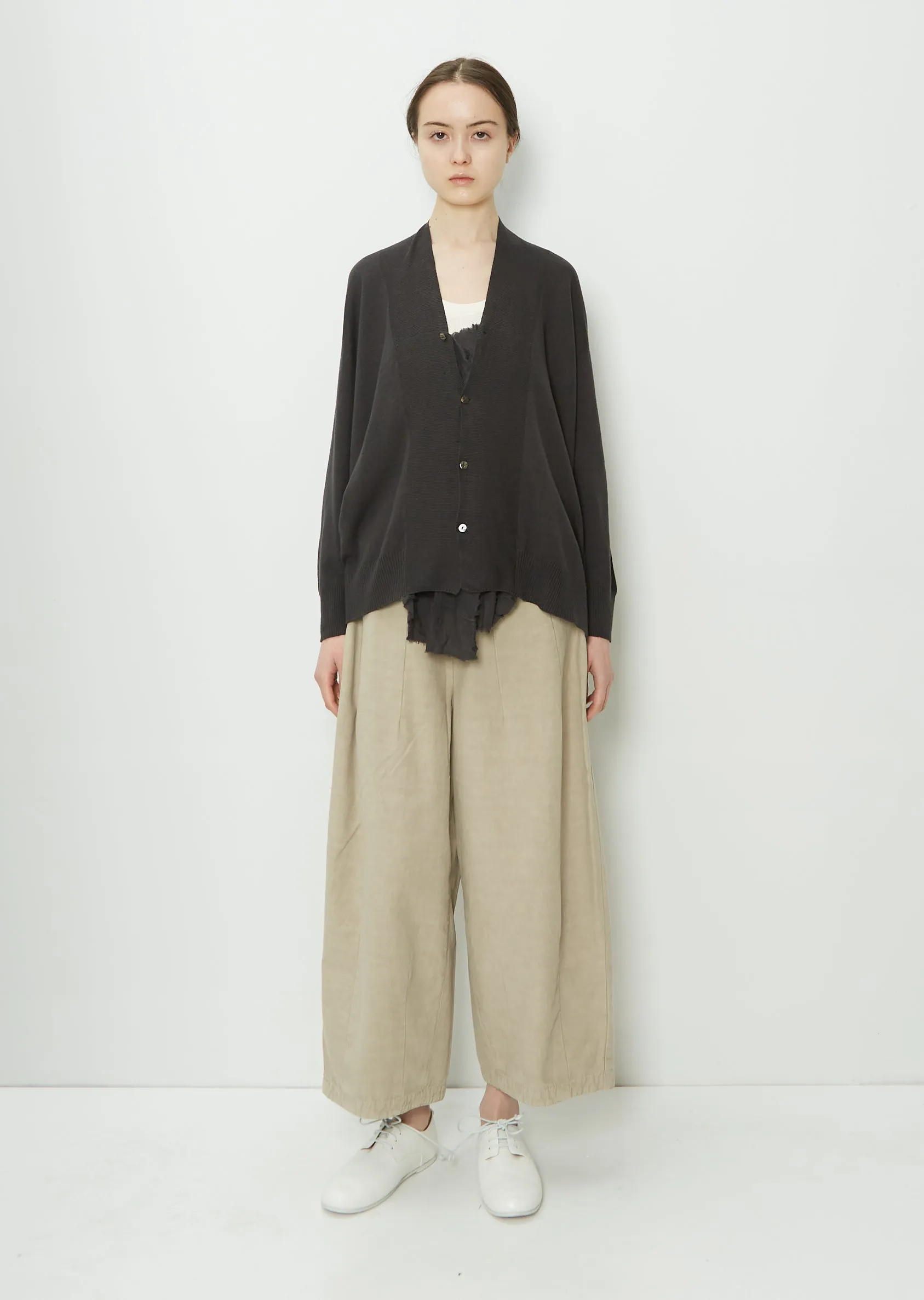 Botanical Dye Cardigan Knit — Charcoal sold by La Garconne product image thumbnail 2