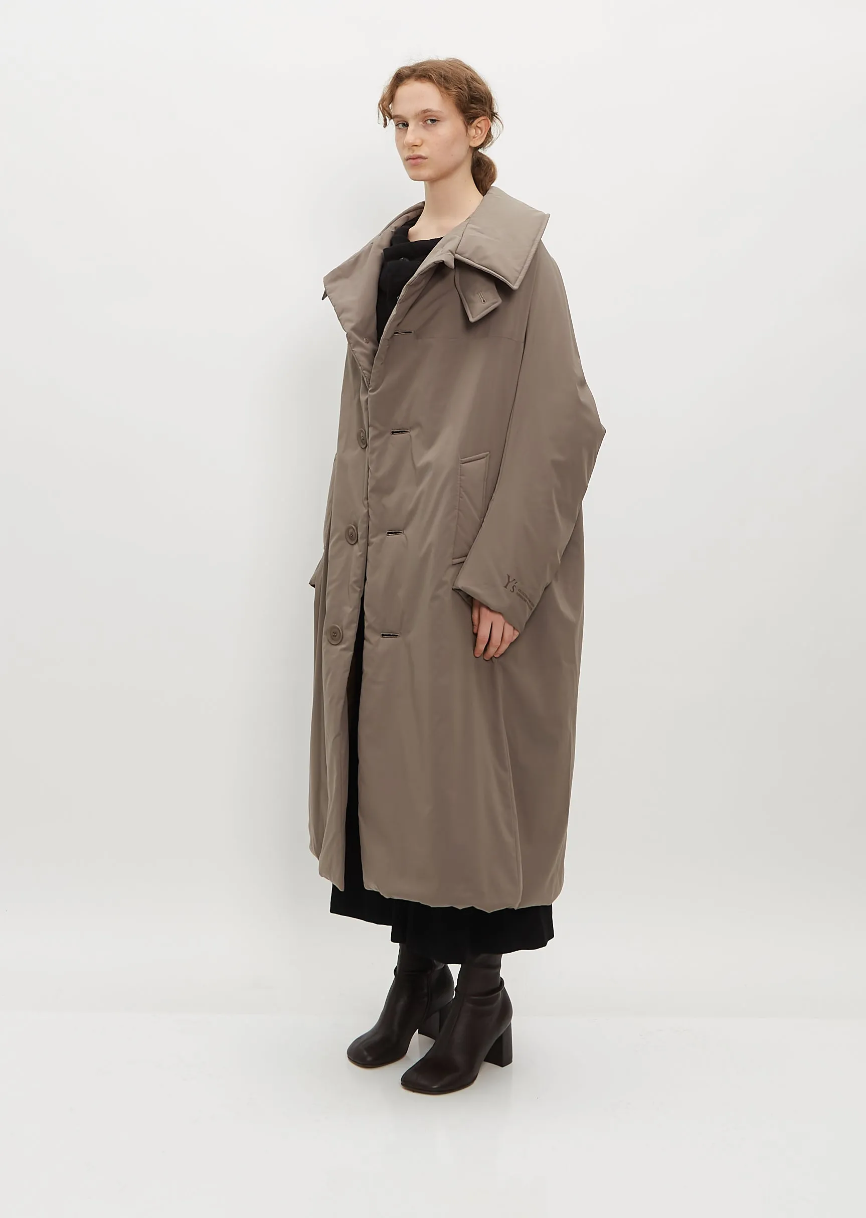 Long Cape Coat sold by La Garconne product image thumbnail 4