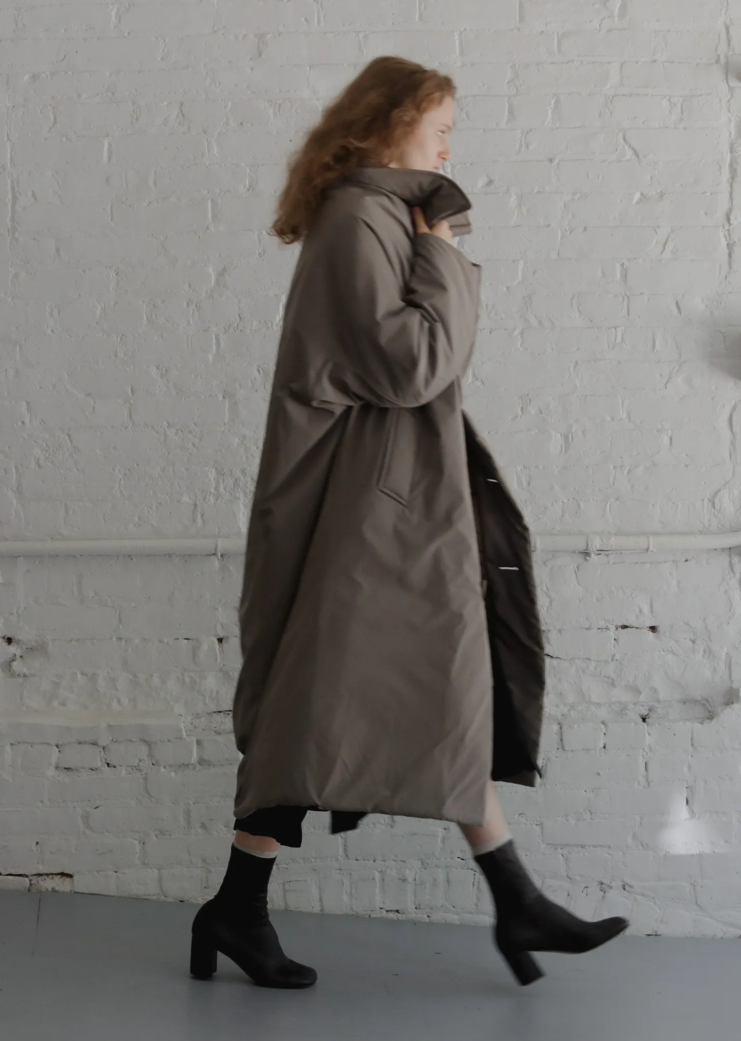 Long Cape Coat sold by La Garconne product image thumbnail 5