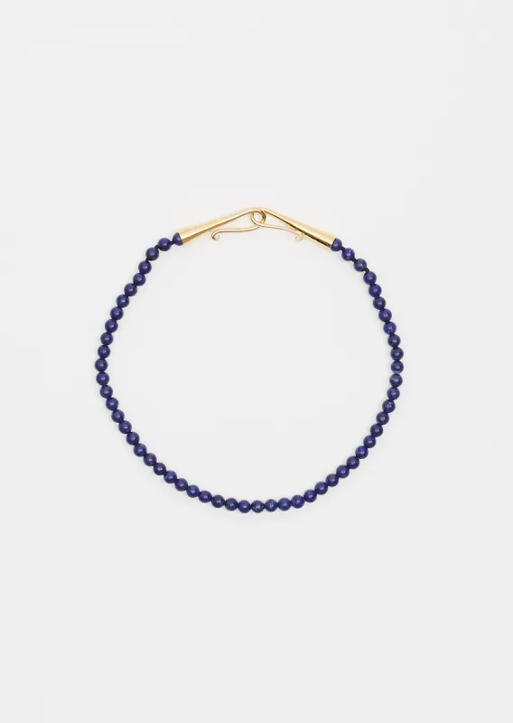 Grecian Collar — Lapis sold by La Garconne