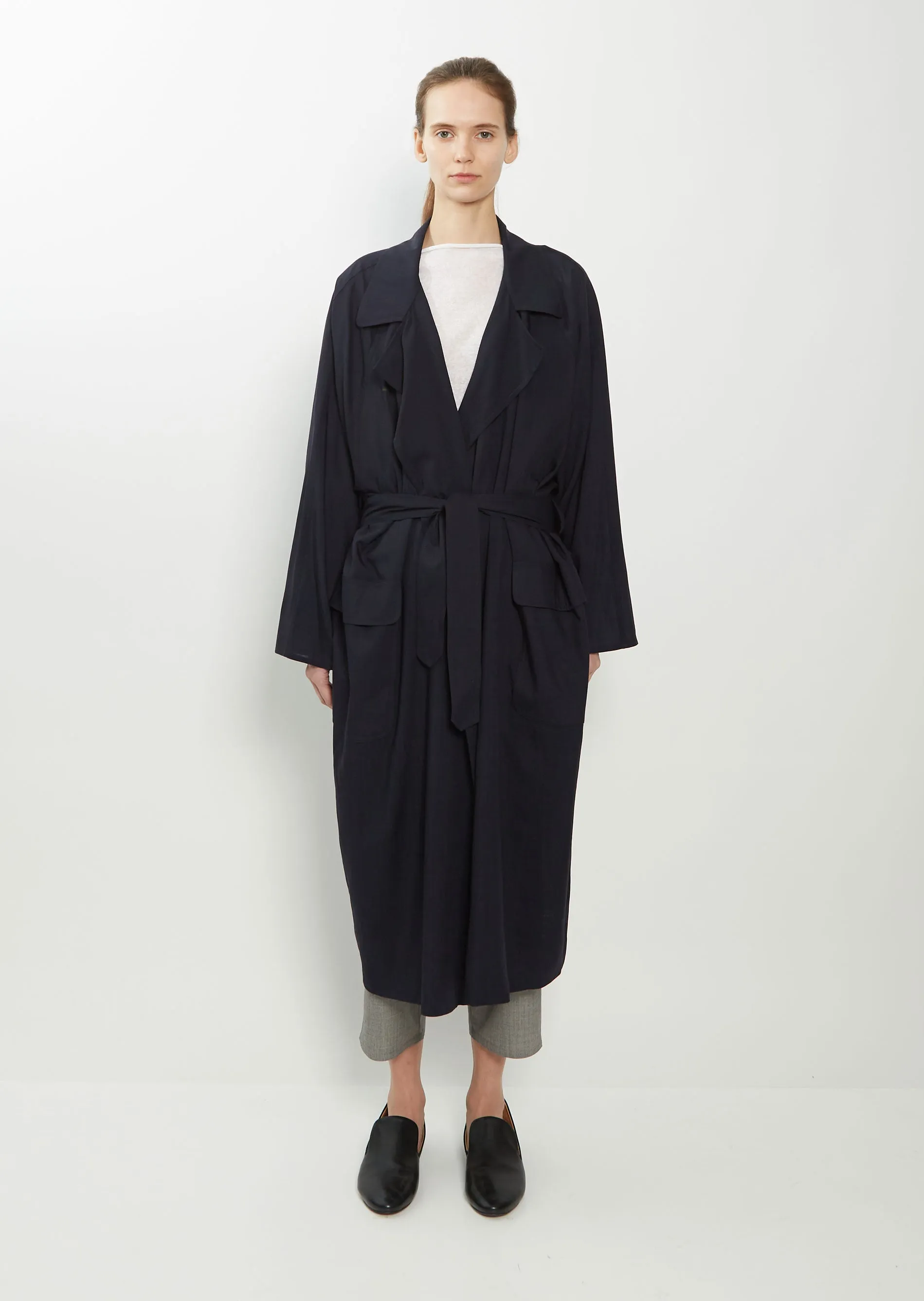 Oversized Trench Wool Coat sold by La Garconne