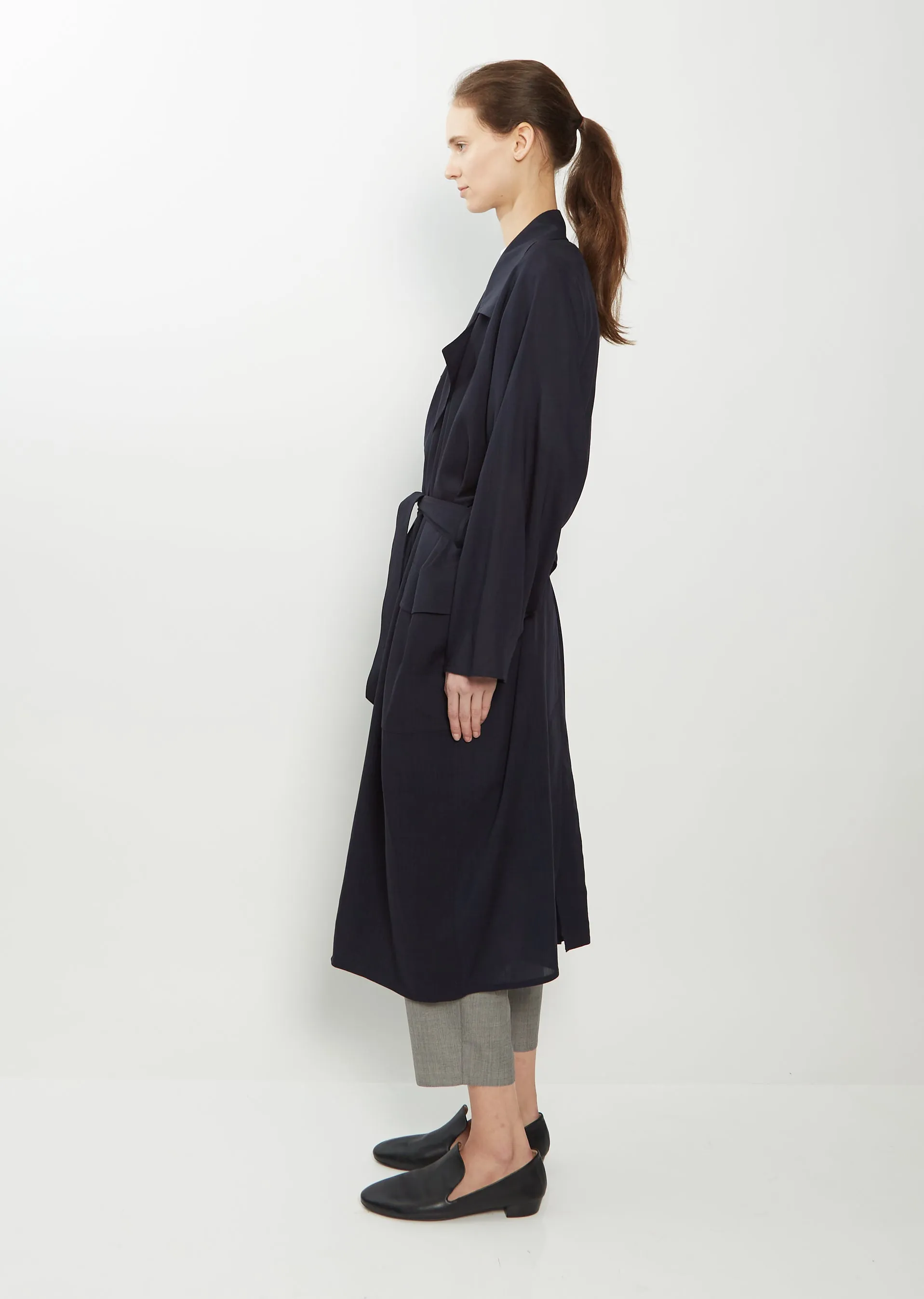 Oversized Trench Wool Coat sold by La Garconne product image thumbnail 2