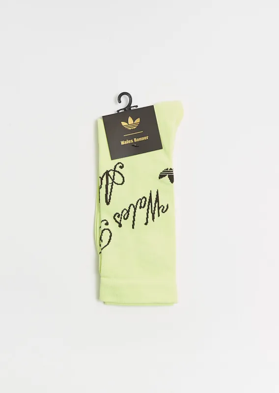 WB Short Socks — Semi Frozen Yellow sold by La Garconne