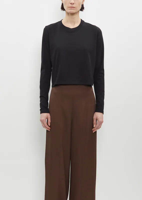 Masal Longsleeve T-Shirt — Black sold by La Garconne