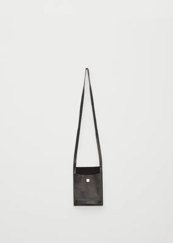 Phone Holder Shoulder Case — Black sold by La Garconne