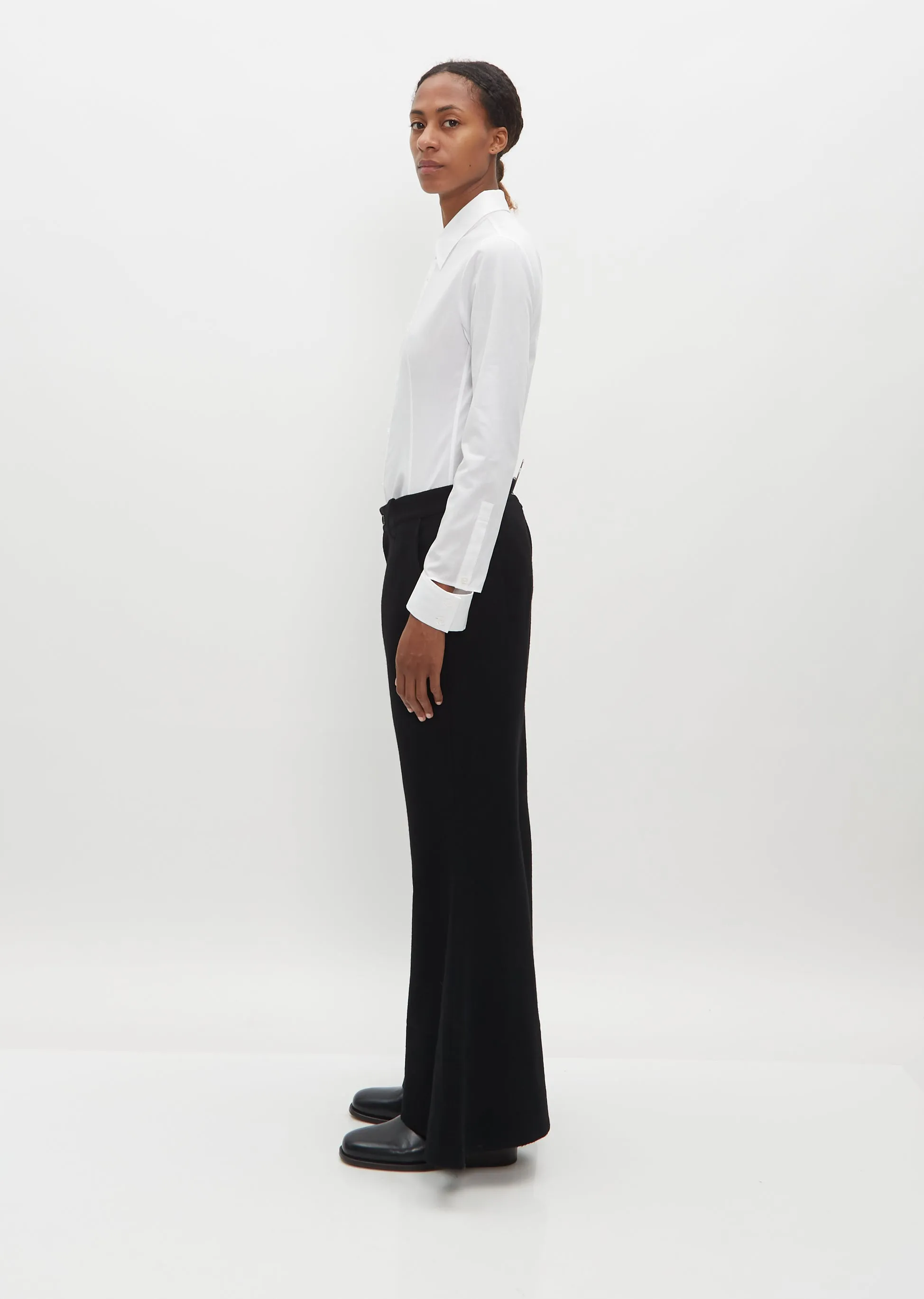 Flared Flannel Pants sold by La Garconne product image thumbnail 2