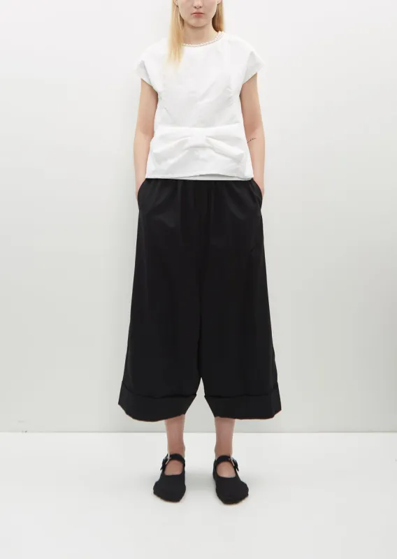Wool Cuffed Pants sold by La Garconne