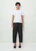 Denim Easy Pants — Black Denim sold by La Garconne