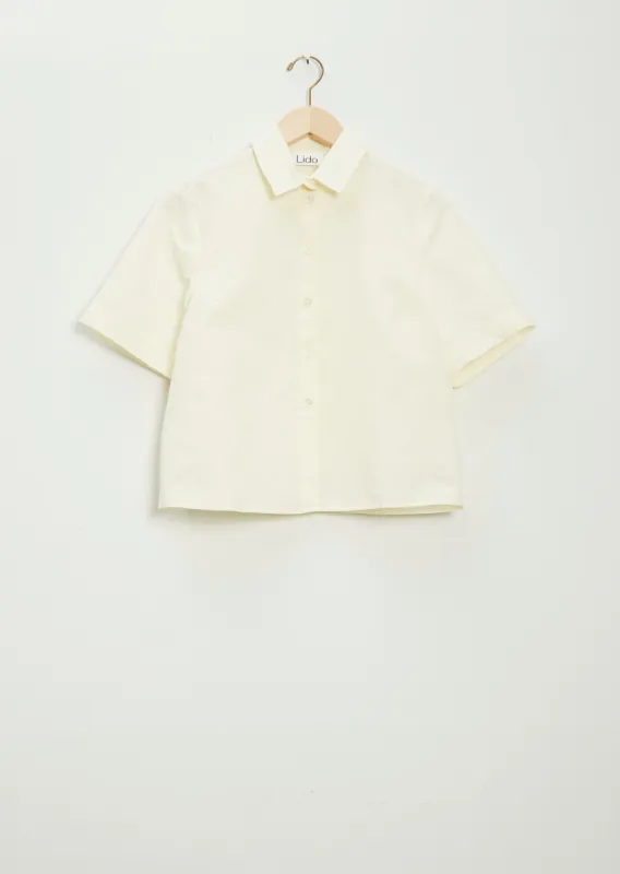 Linen Short Sleeve Shirt sold by La Garconne